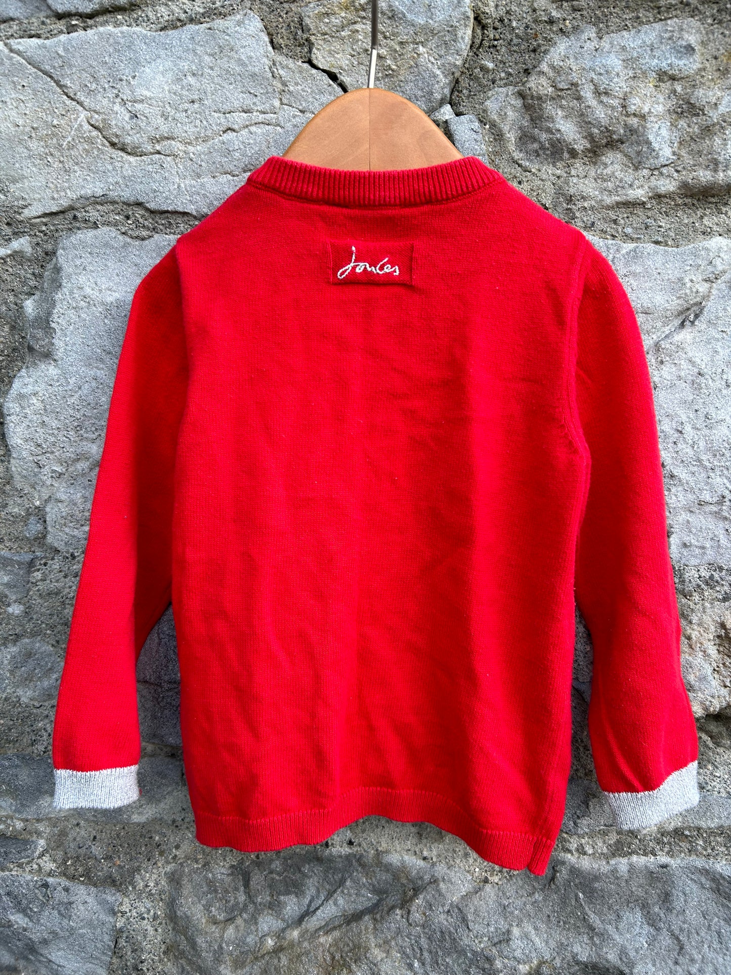 Red unicorn red cardigan 18-24m (86-92cm)