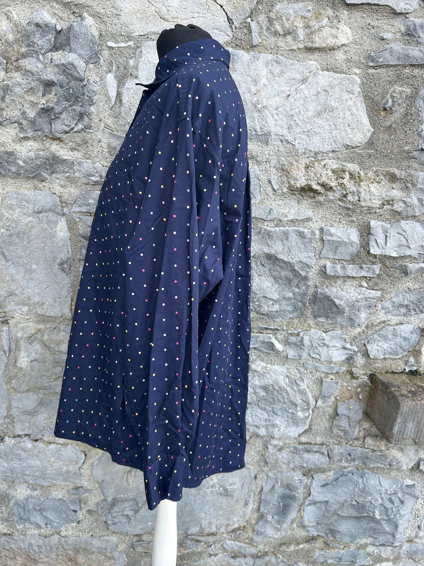 Colourful dotty shirt Medium