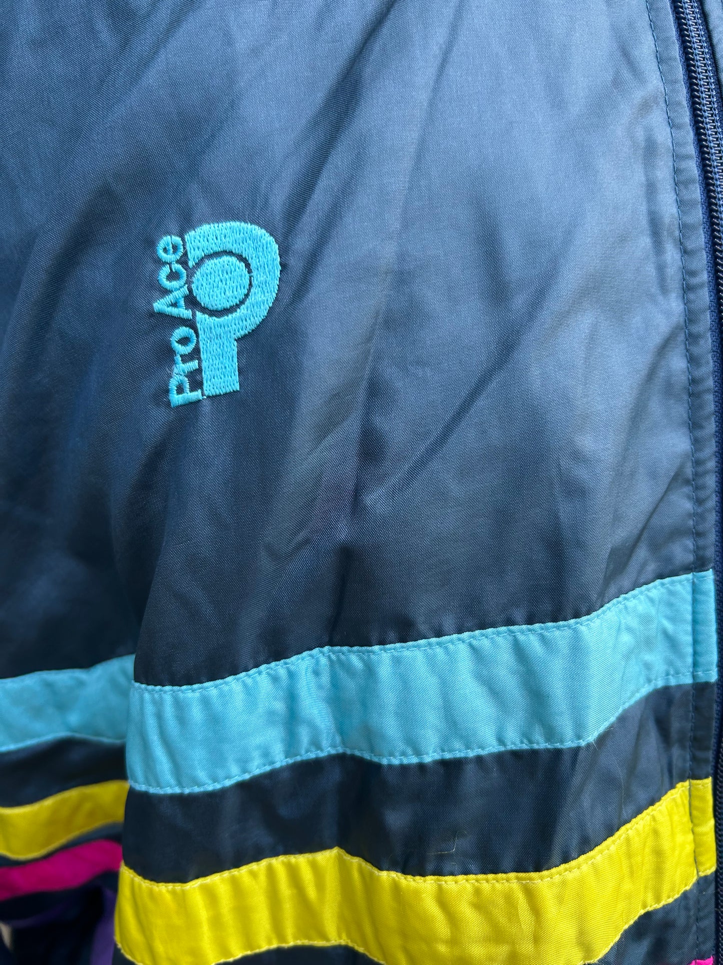 80s petrol shell jacket L/XL men