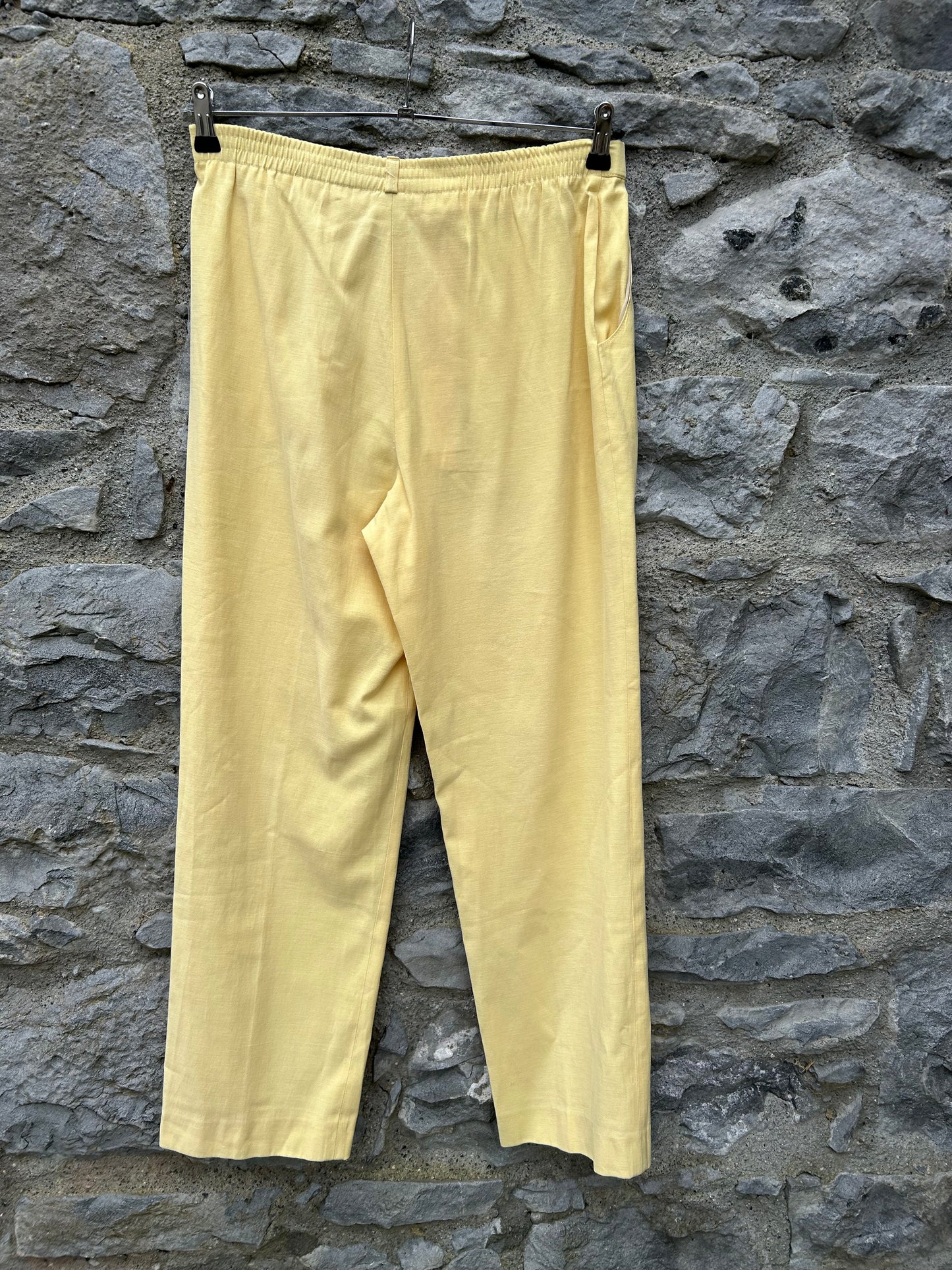 80s yellow pants uk 12-14