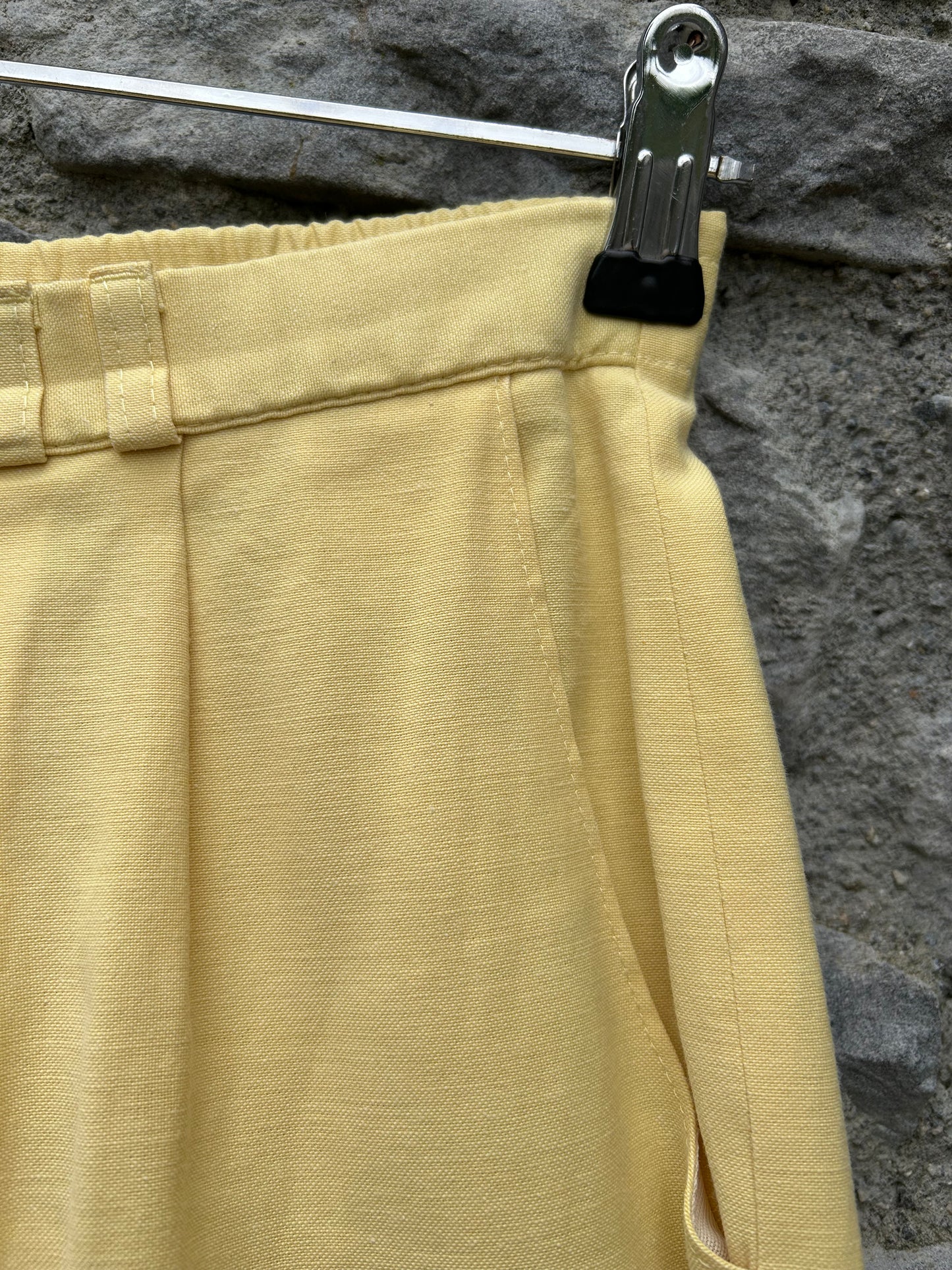 80s yellow pants uk 12-14
