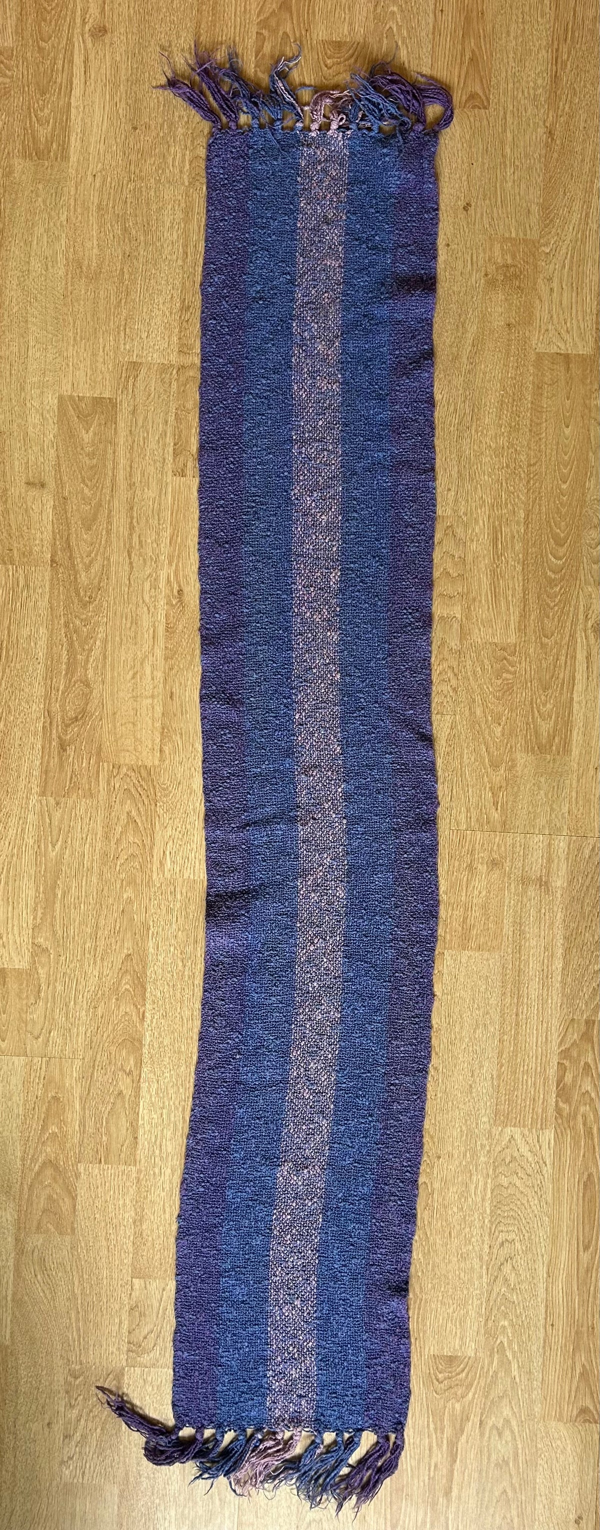 Purple scarf