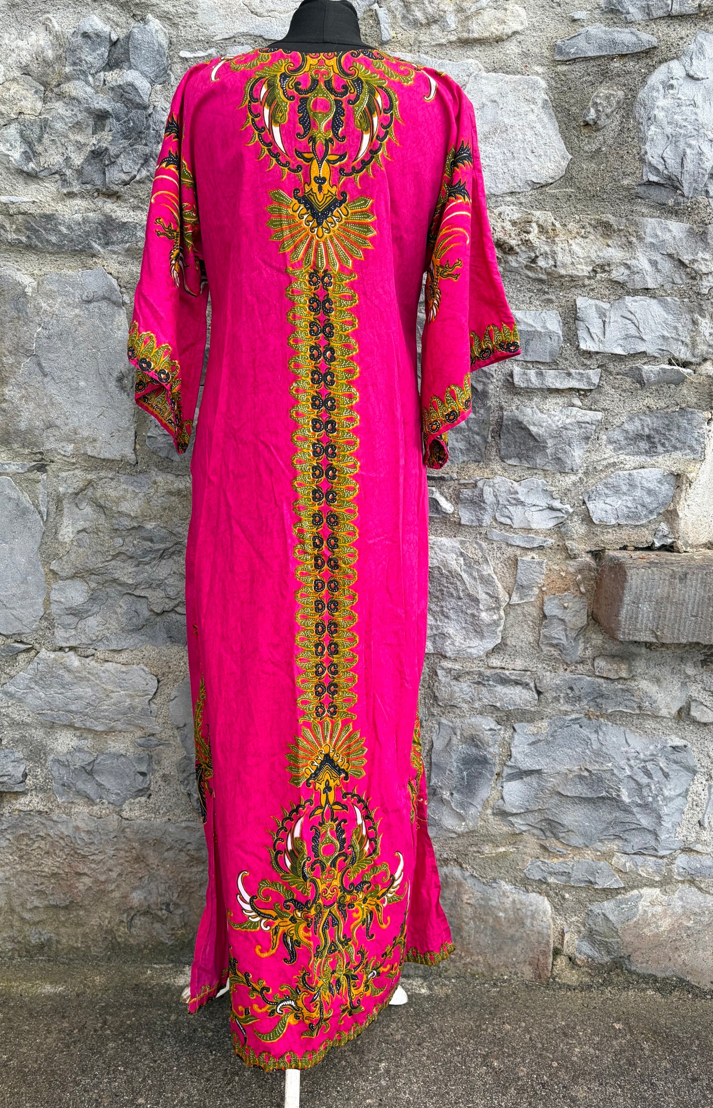 90s pink caftan uk 6-8