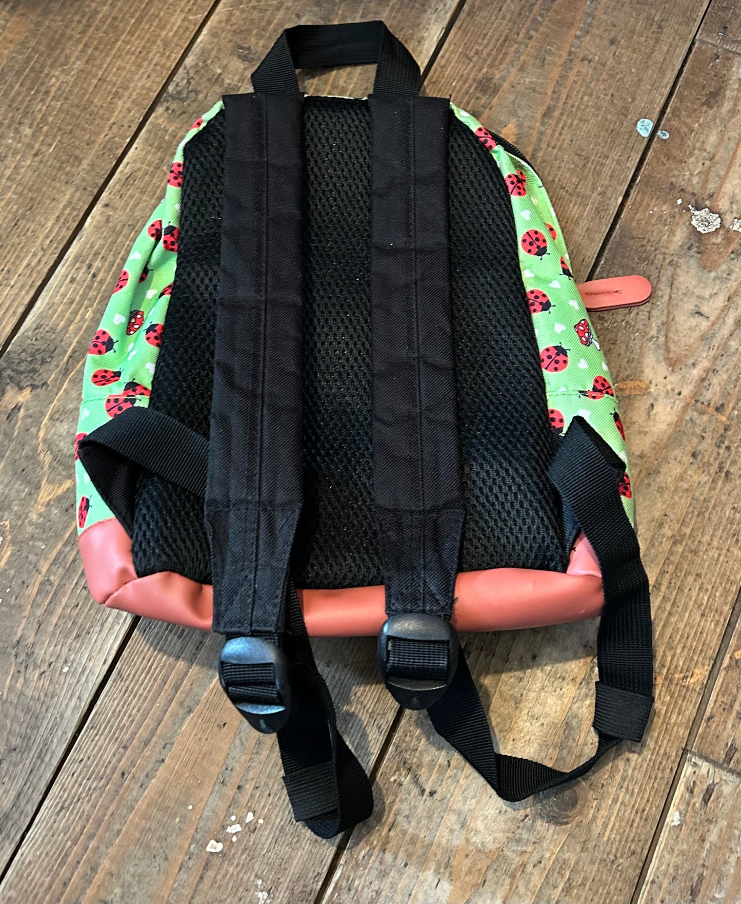 Ladybug green backpack