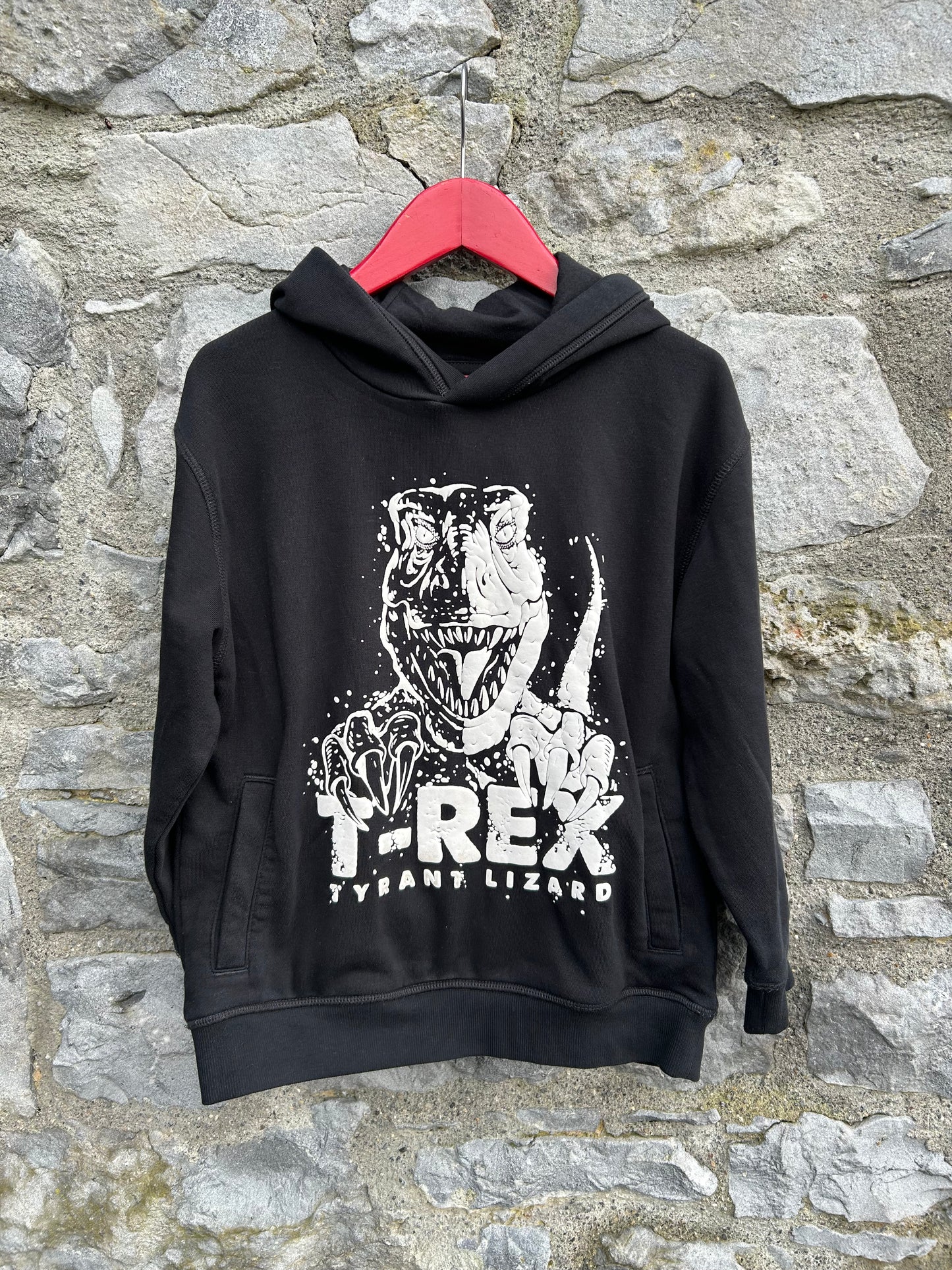 T-rex black hoodie 8y (128cm)