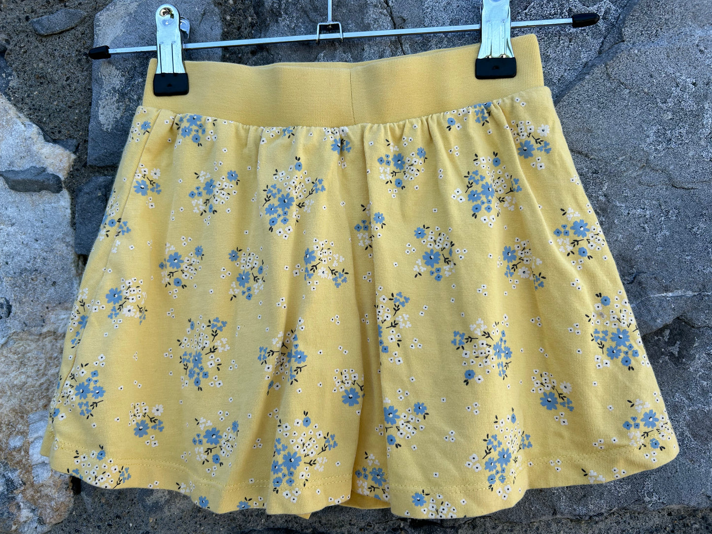 Yellow floral skort 2-3y (92-98cm)