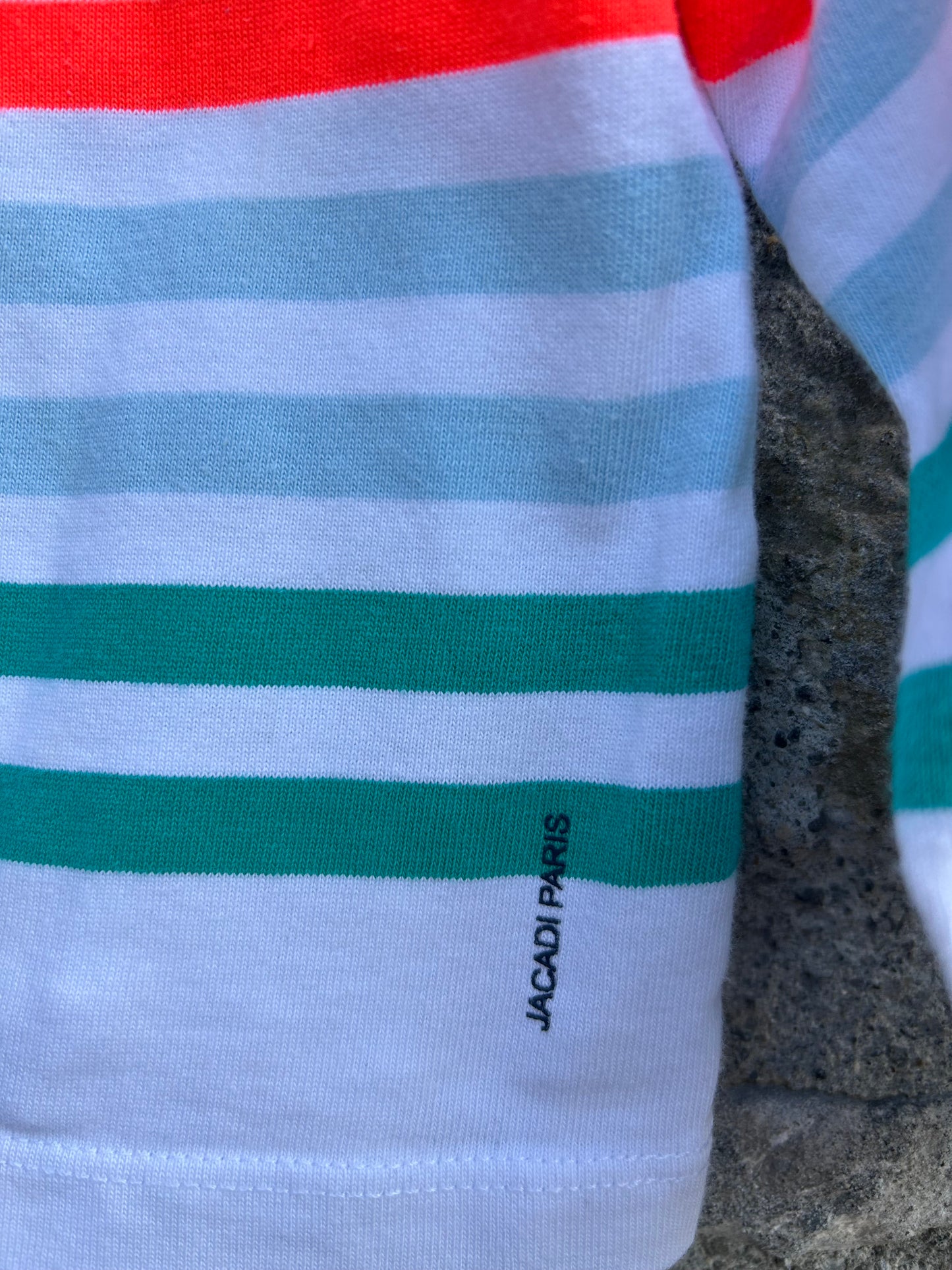 White stripy top 18-24m (86-92cm)
