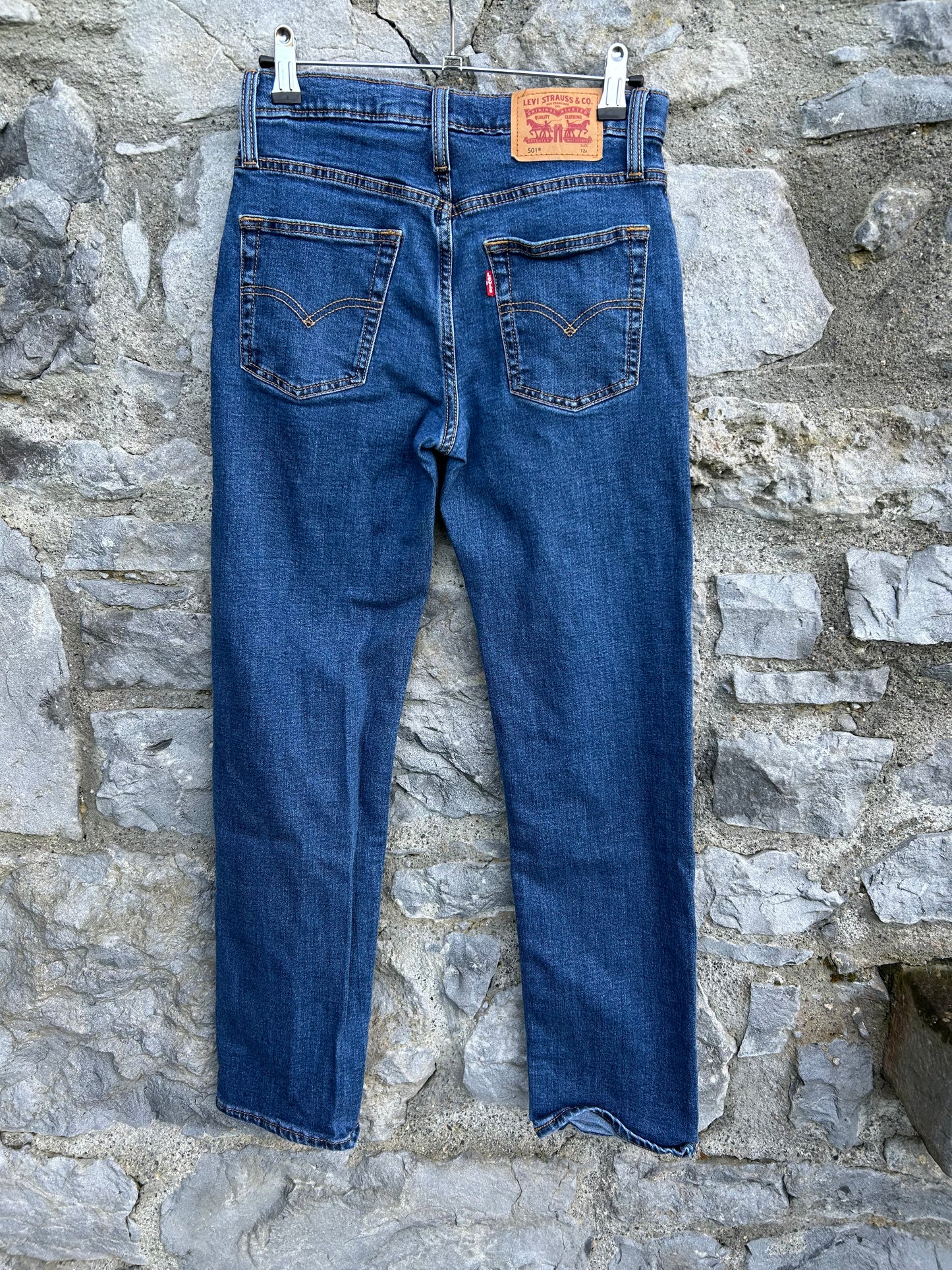 501 Levi’s original straight leg jeans 12y (152cm)