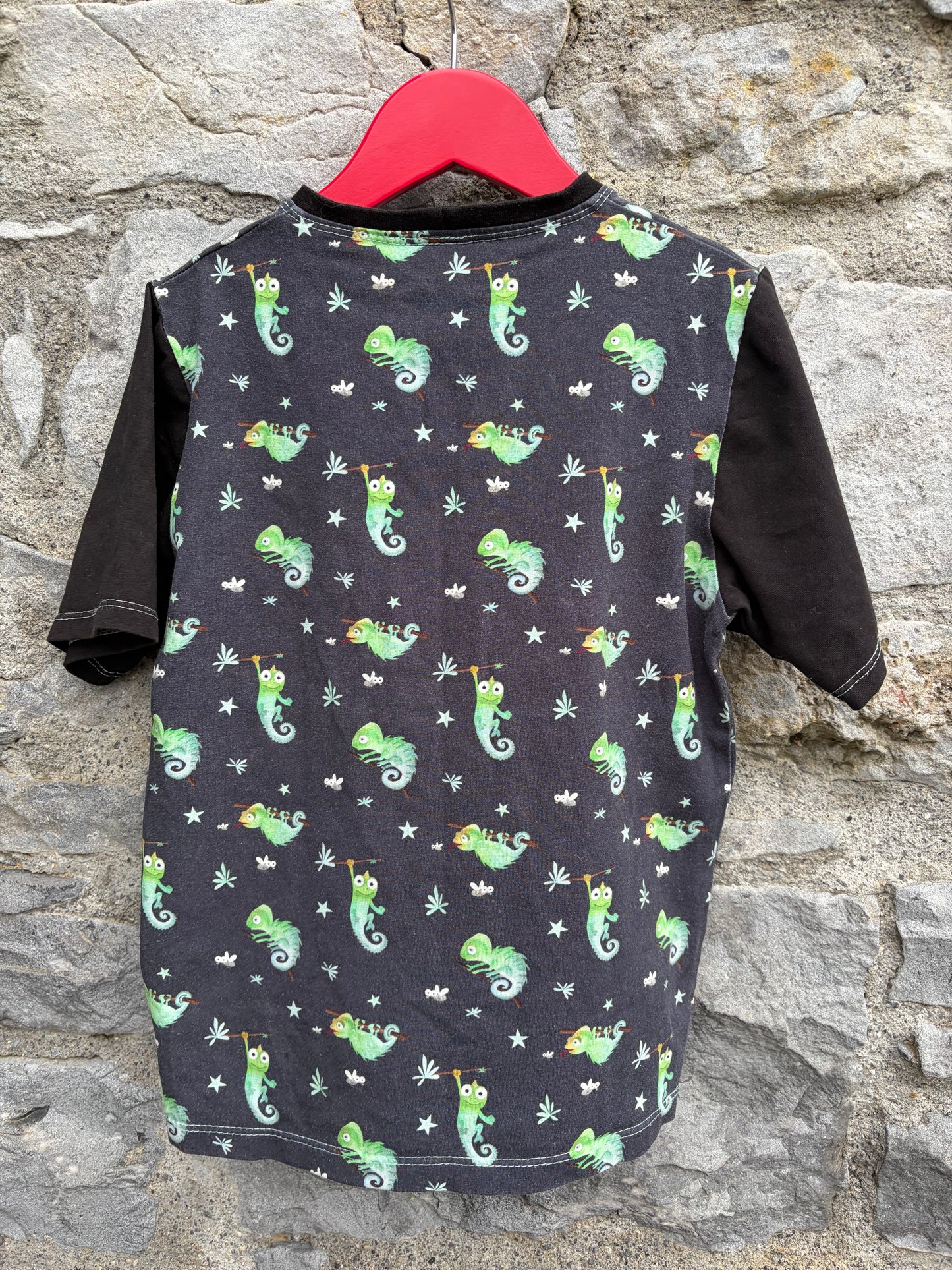 Chameleon charcoal t-shirt 8-9y (128-134cm)