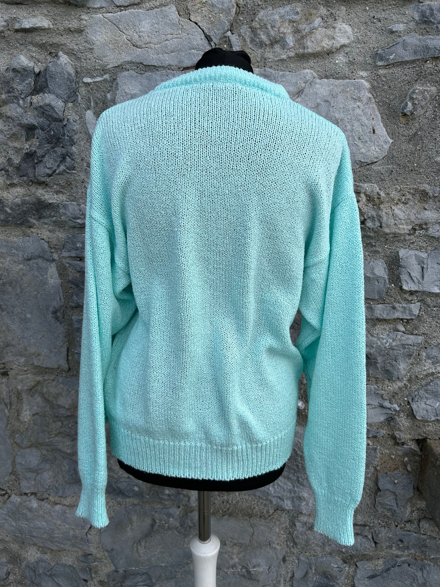 90s light blue jumper uk 12-14