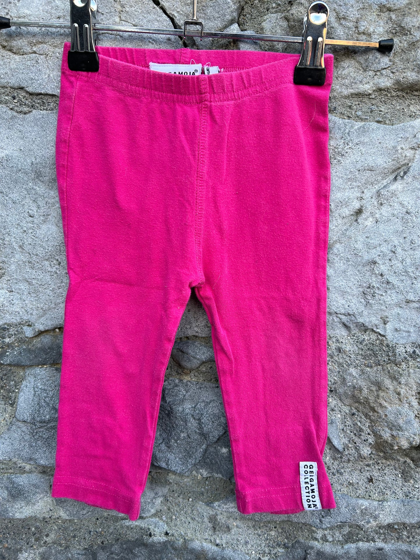 Pink leggings 3-6m (62-68cm)