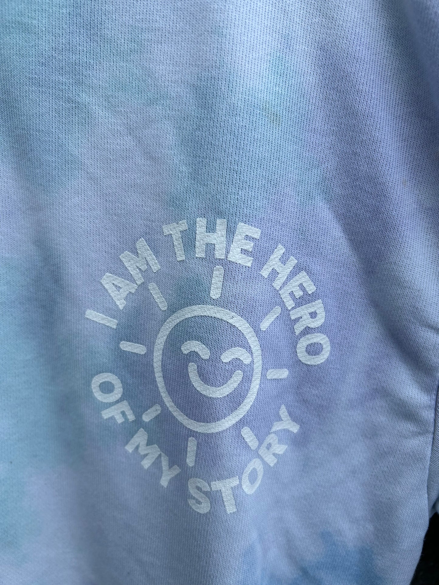 Blue tie dye sweatshirt 9-10y (134-140cm)
