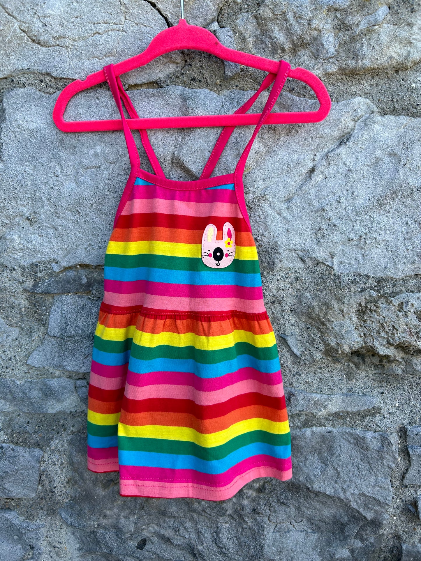 Rainbow sundress 6-9m (68-74cm)