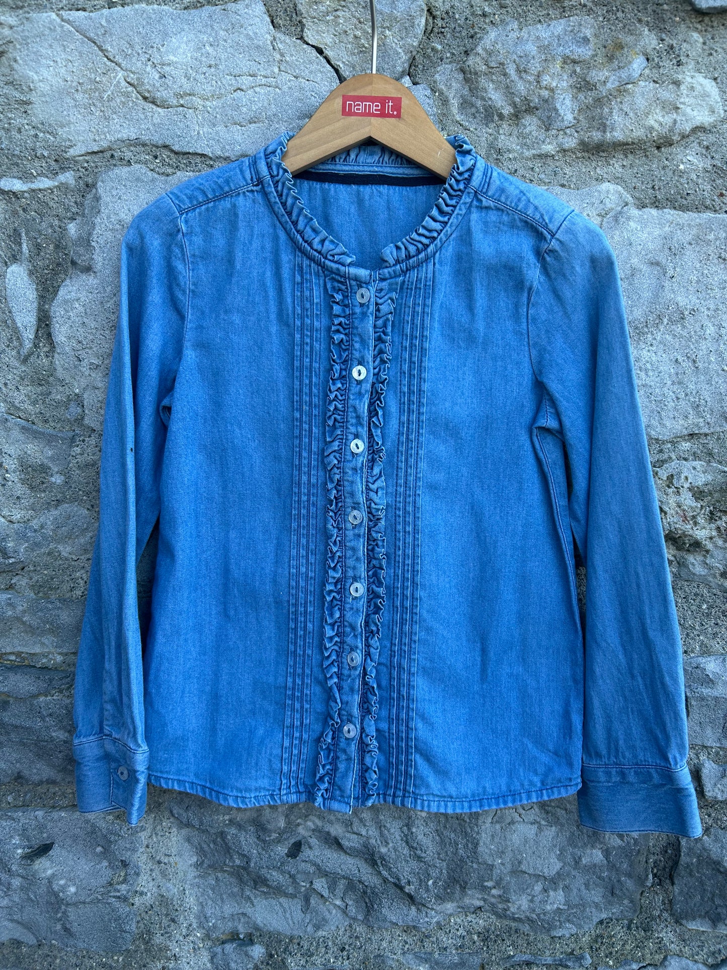 Denim shirt 7y (122cm)