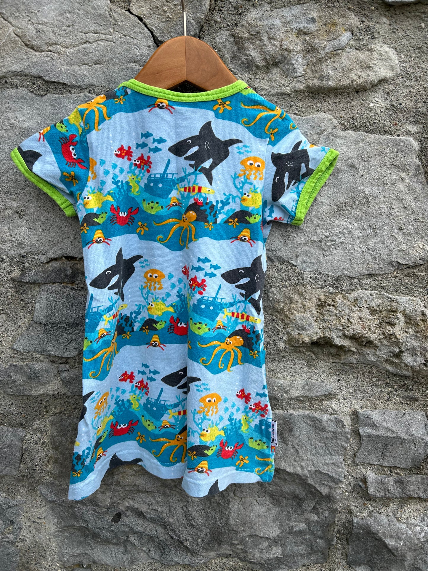 Under the Sea blue dress 2y (92cm)