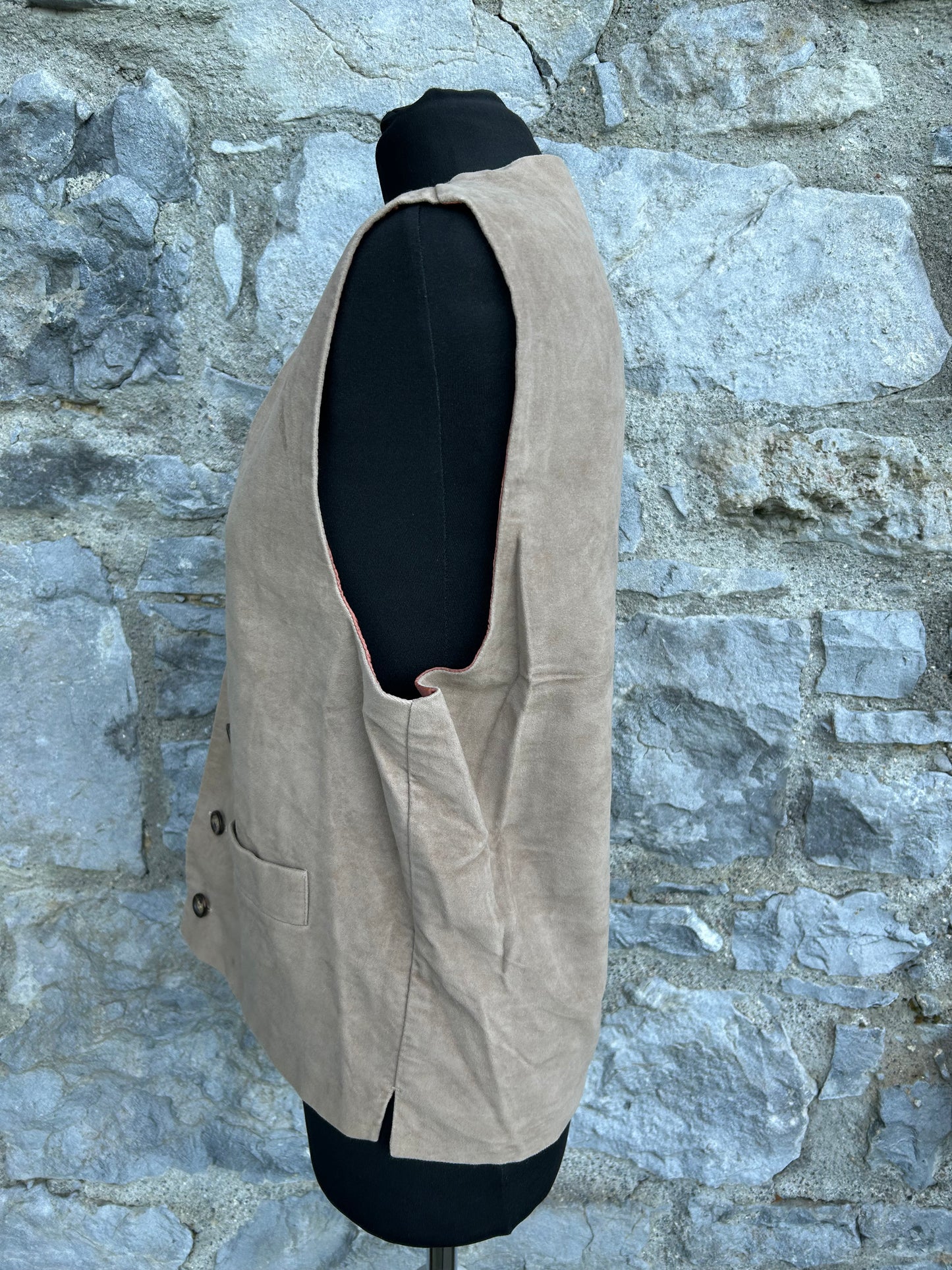 Beige waistcoat Medium