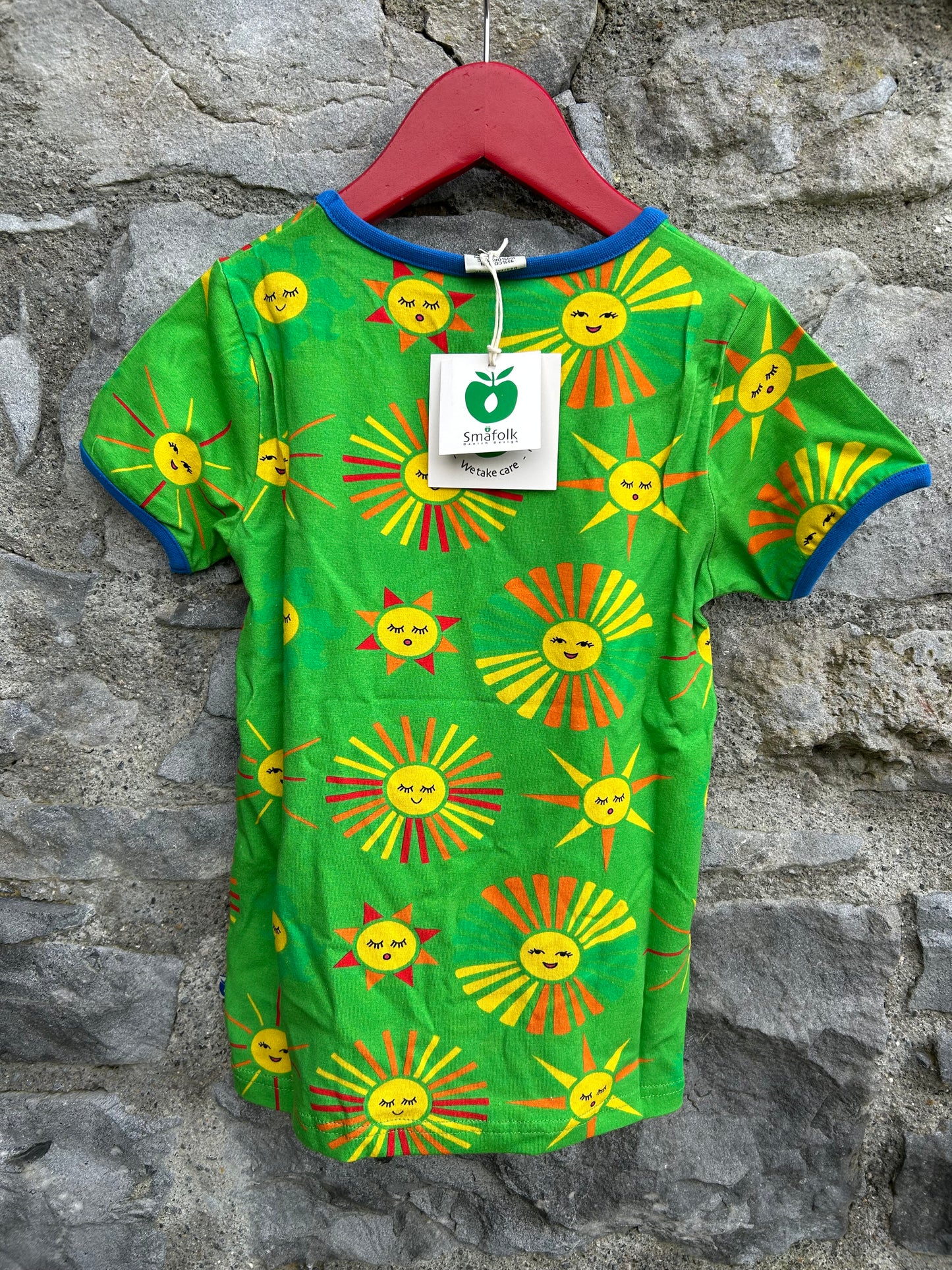 Suns green T-shirt 5-6y (110-116cm)