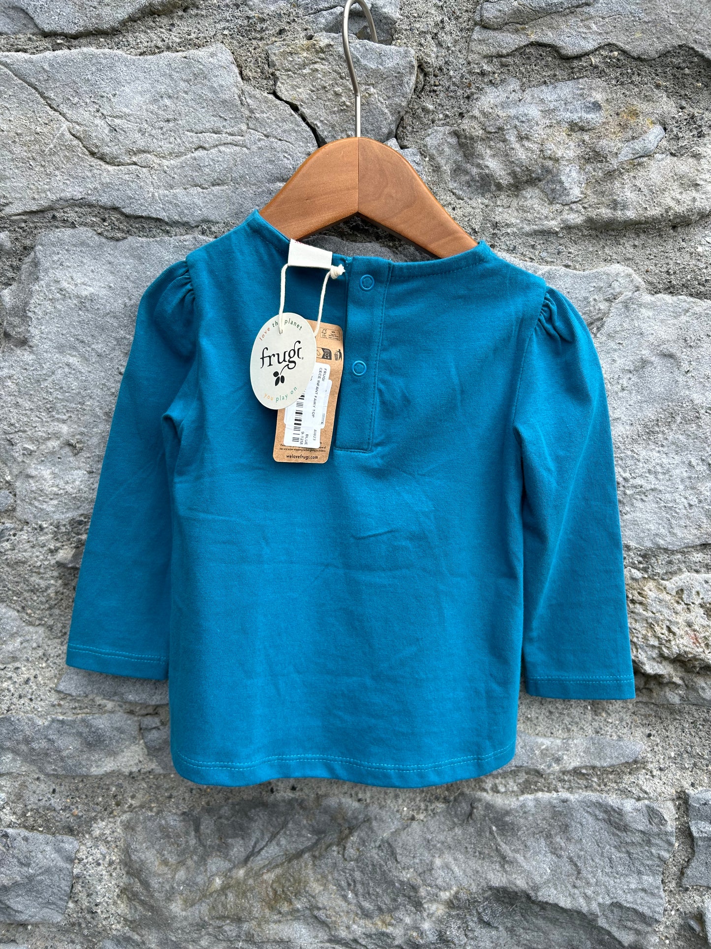 Fairy blue top 9-12m (74-80cm)