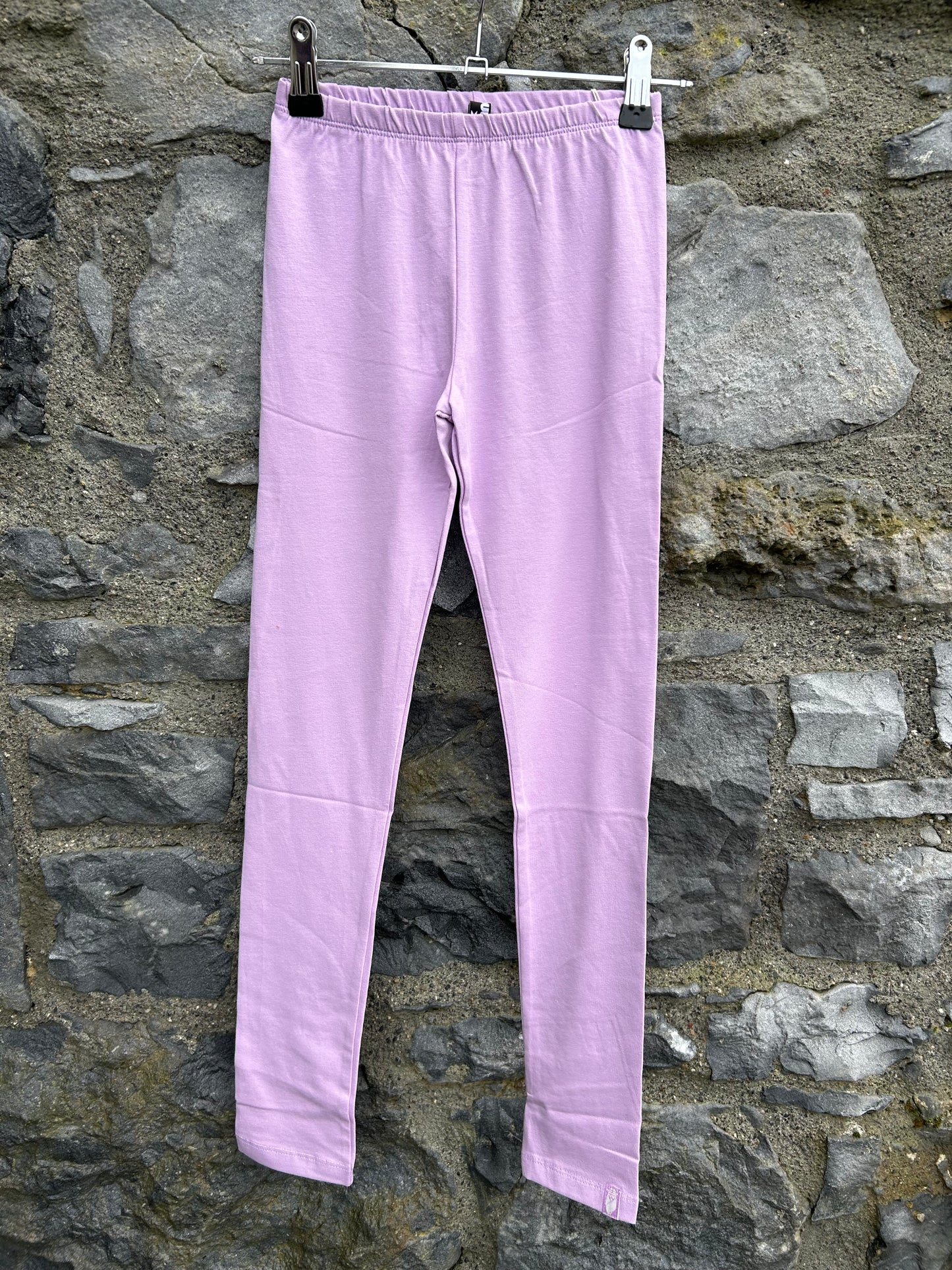 Light lilac leggings 10-11y (140-146cm)