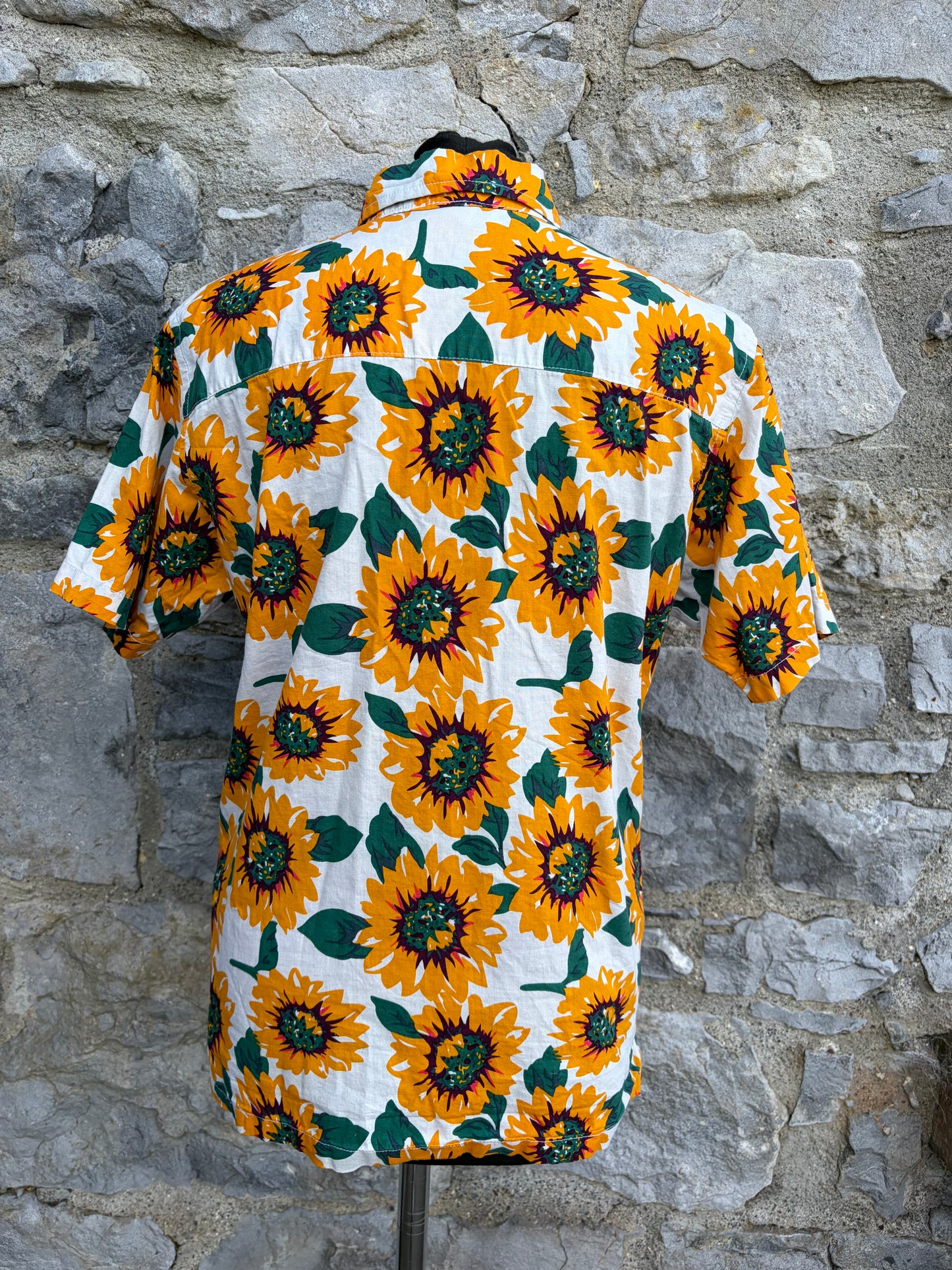 90s sunflower shirt Small