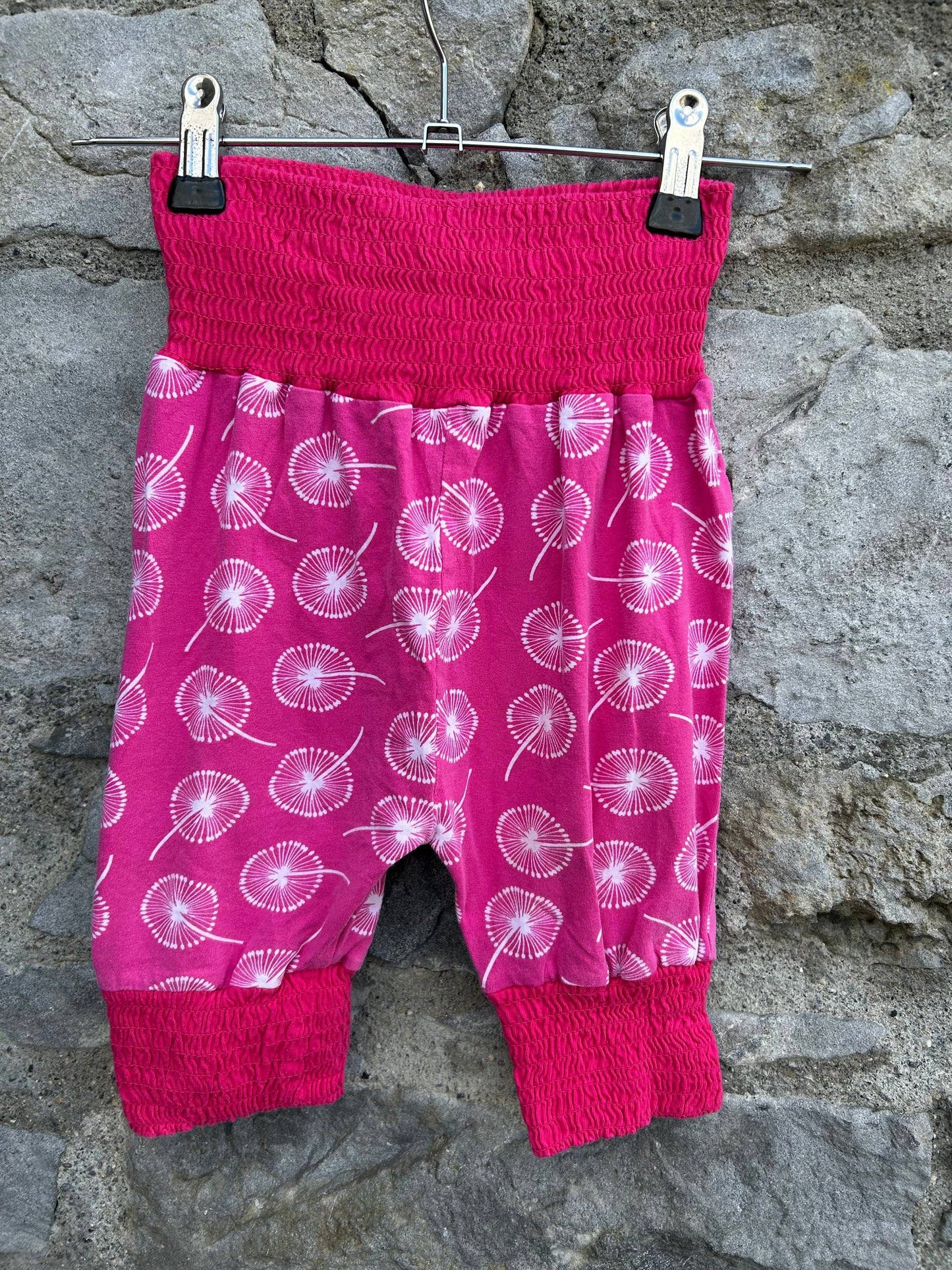 Dandelion pink baggy shorts 18-24m (86-92cm)