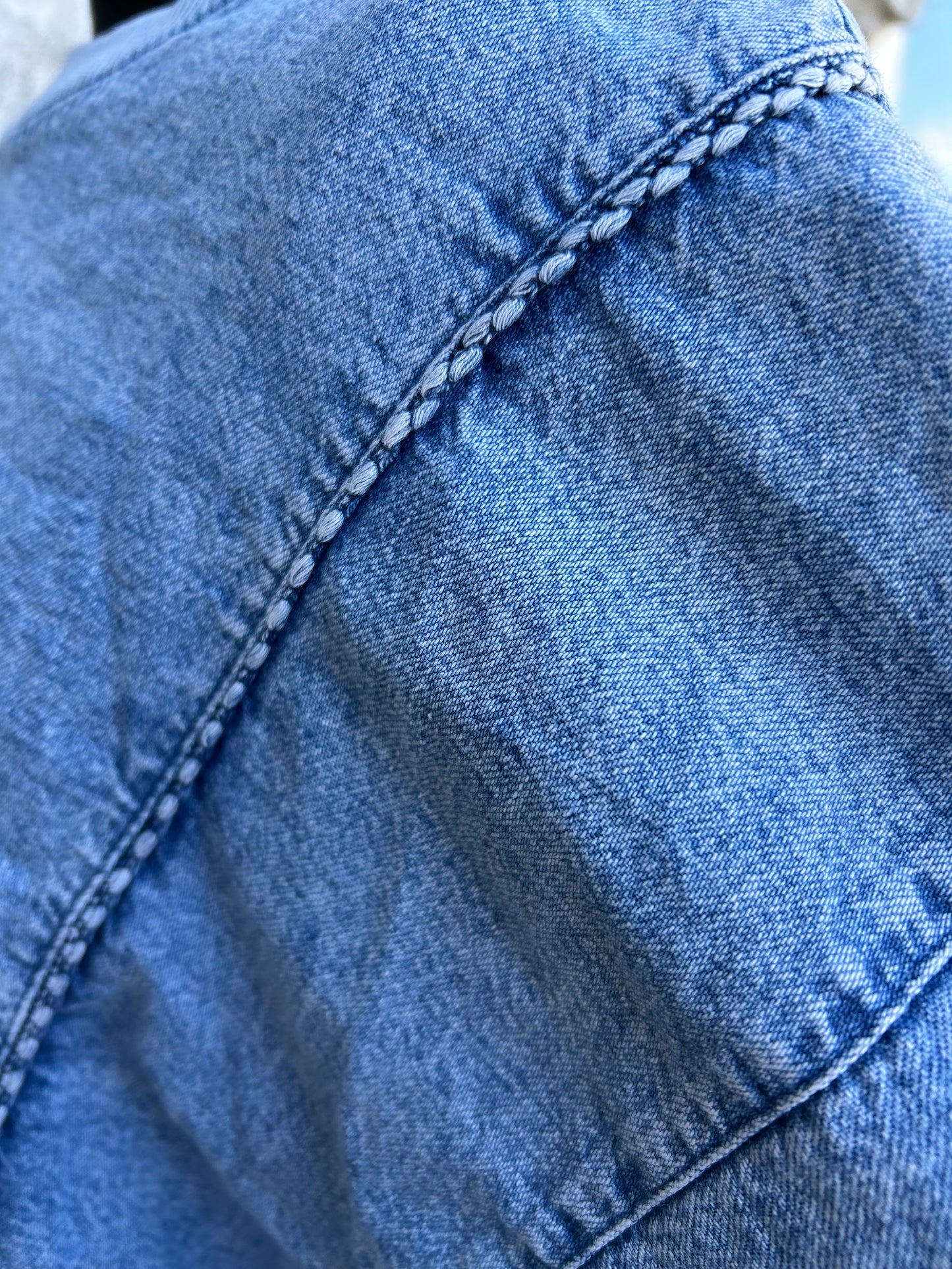 90s denim sweatshirt uk 12-14