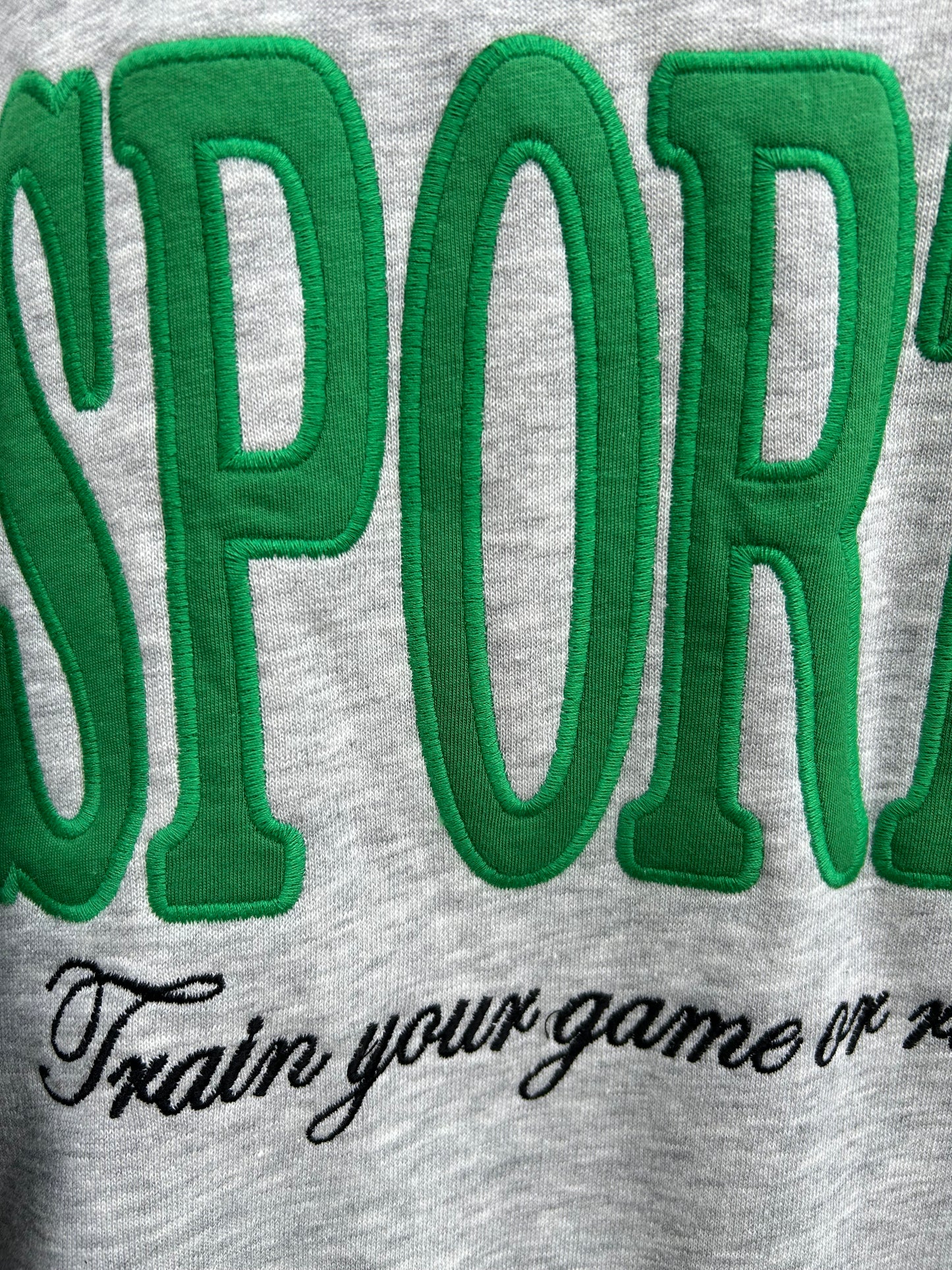Grey sportive sweatshirt 11-12y (146-152cm)
