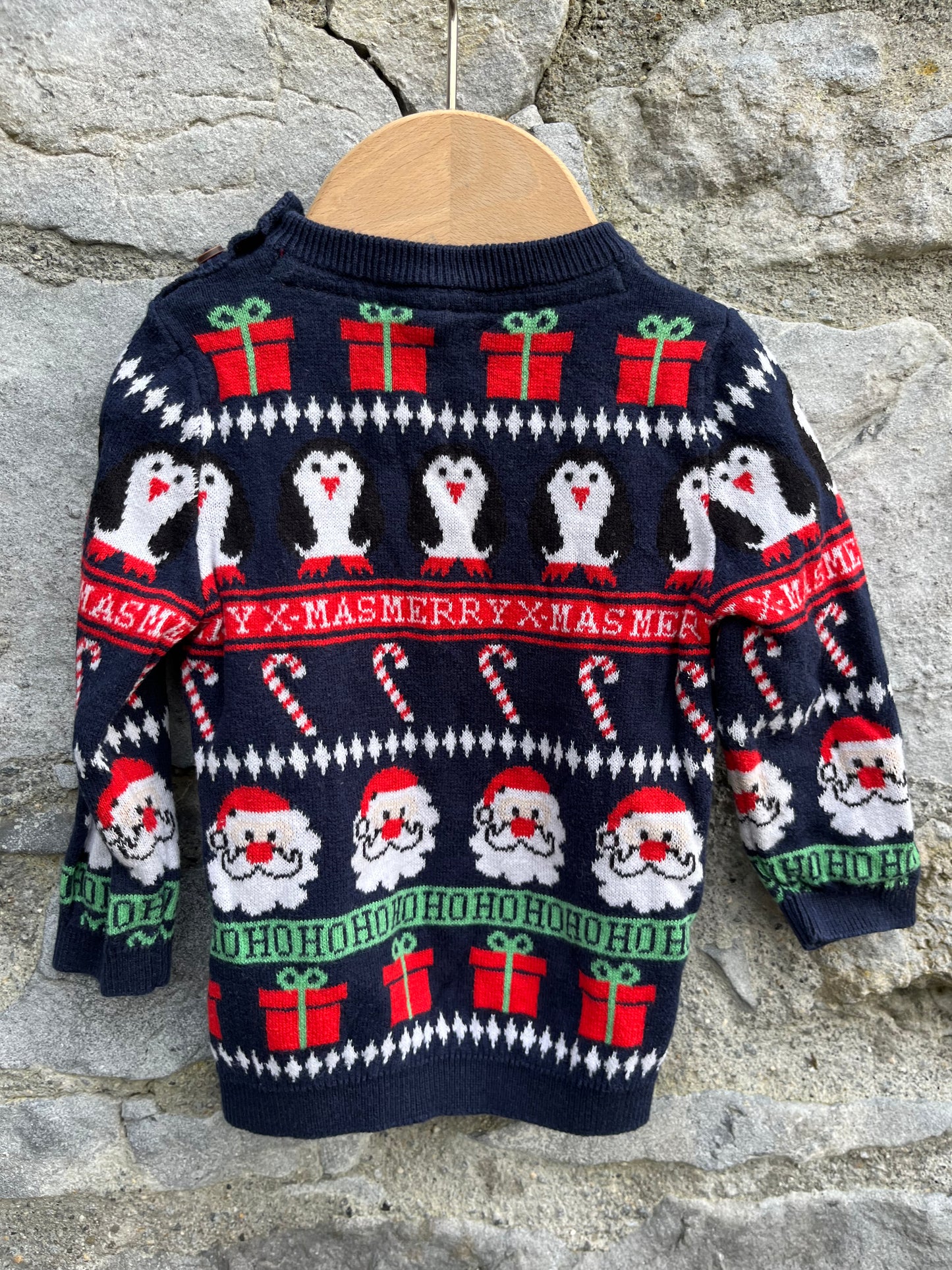 Christmas panel jumper 3-6m (62-68cm)