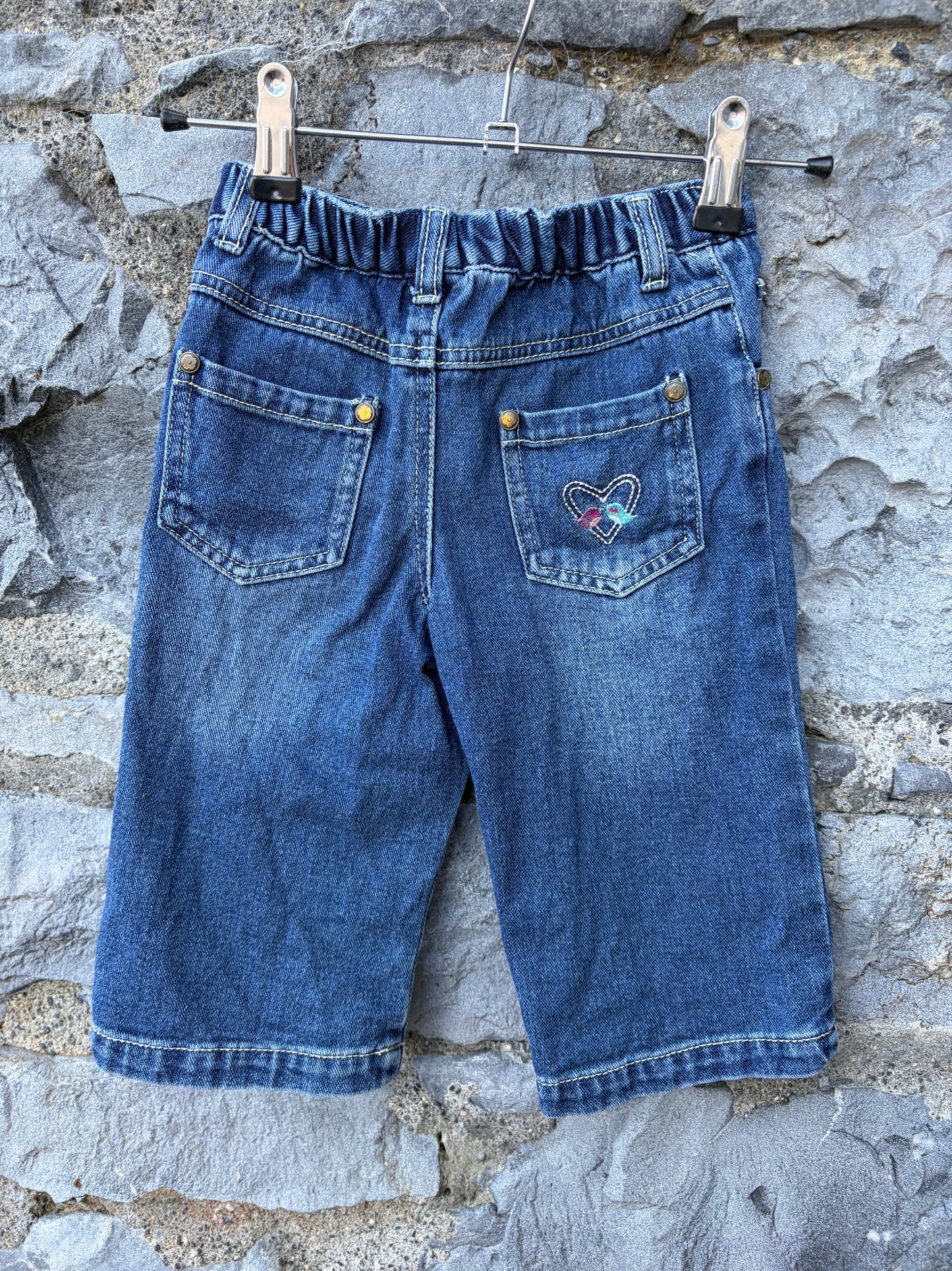 Y2K embroidered jeans 18-24m (86-92cm)