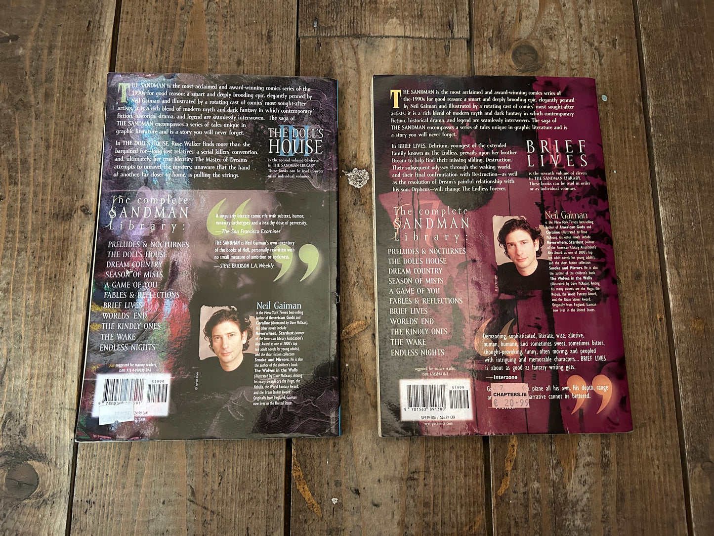 Neil gaiman set