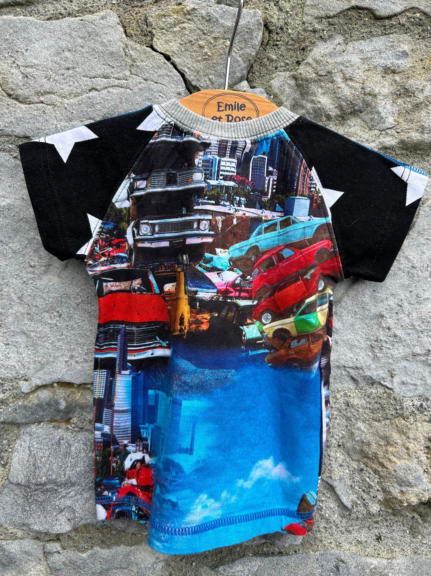 Cars&tyres t-shirt 3-6m (62-68cm)