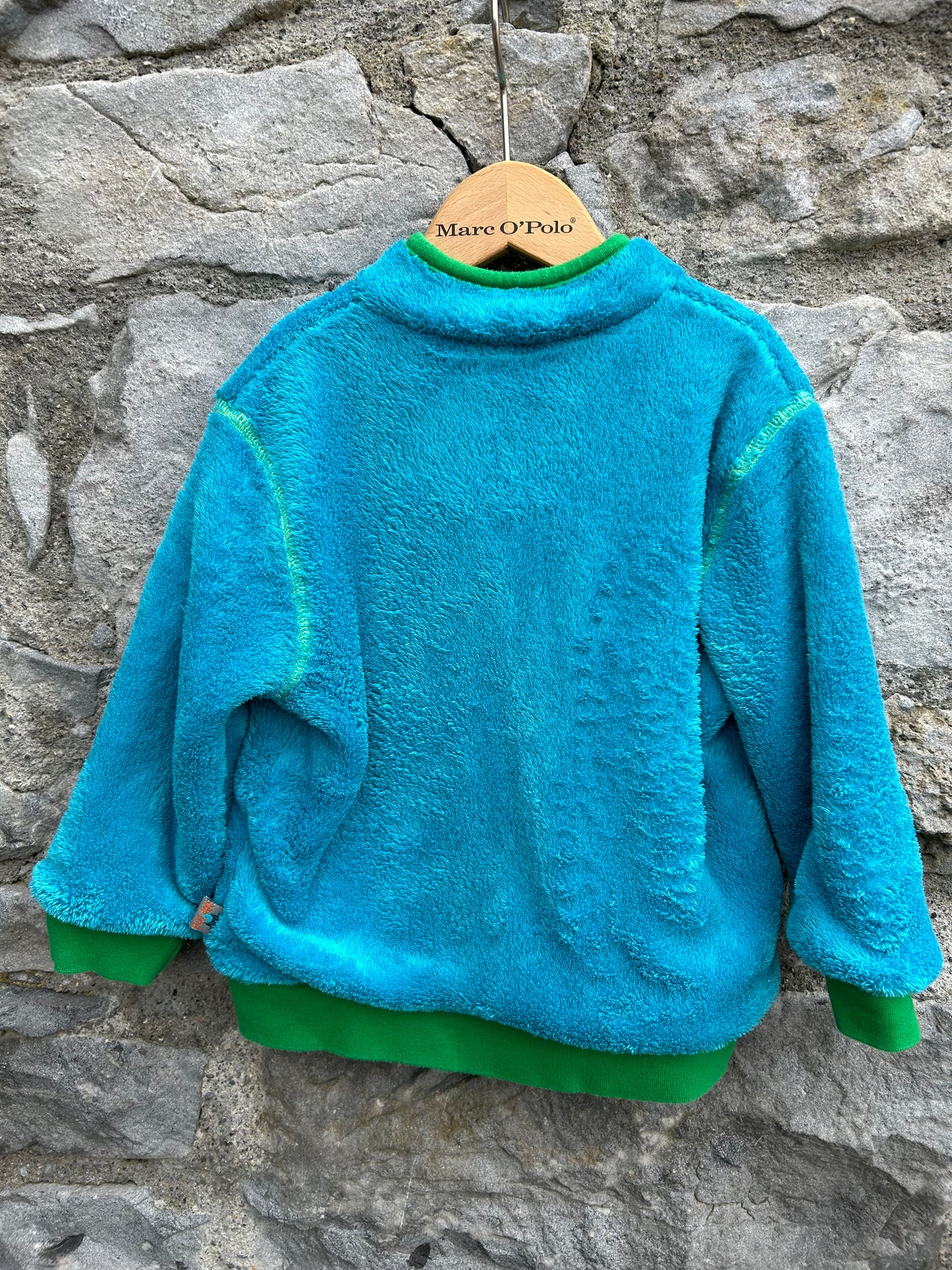 Bull blue fleece 18-24m (86-92cm)