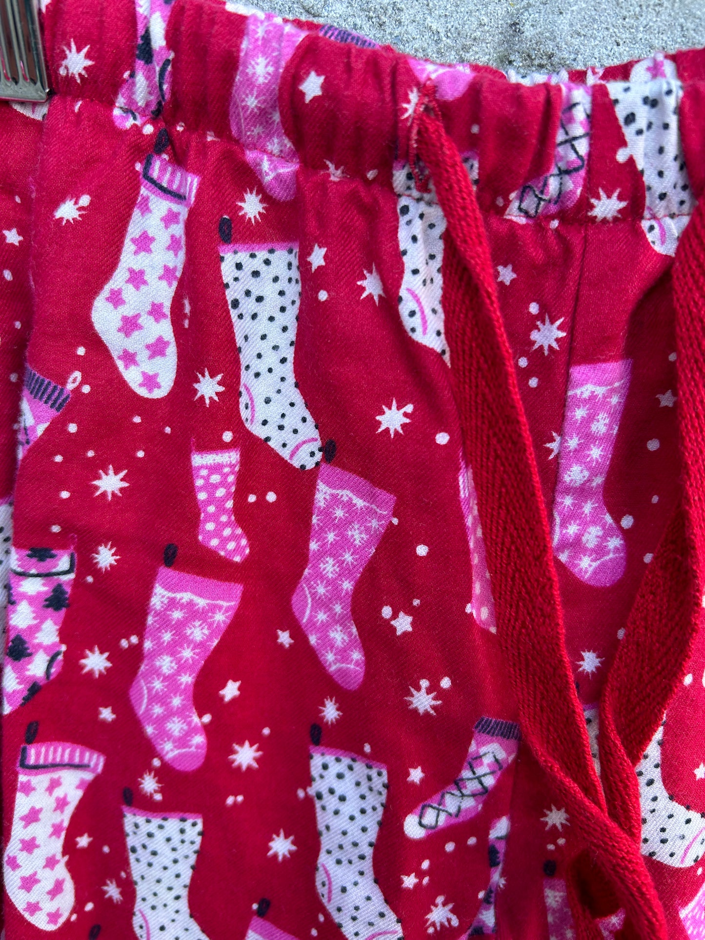 Christmas stockings red pjs 18-24m (86-92cm)