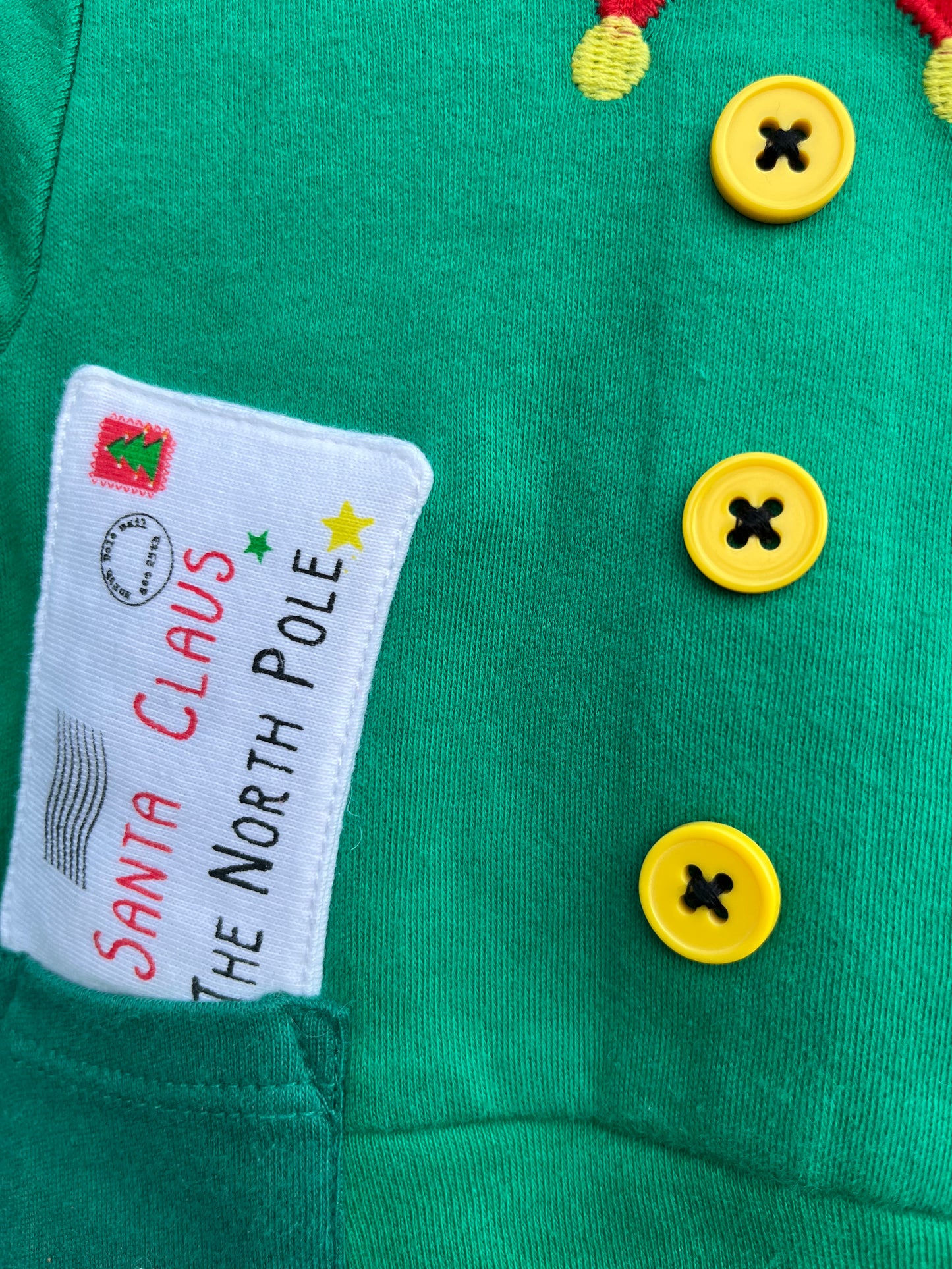 Elf onesie 0-1m (50-56cm)