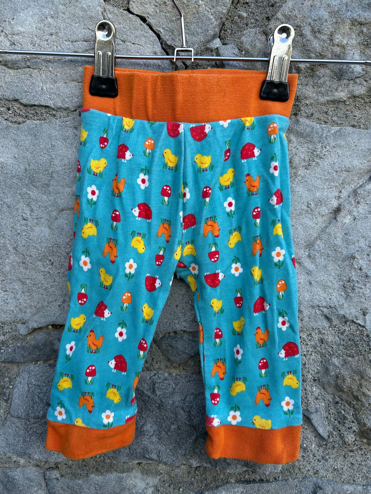 Animals&mushrooms blue pants 3m (62cm)