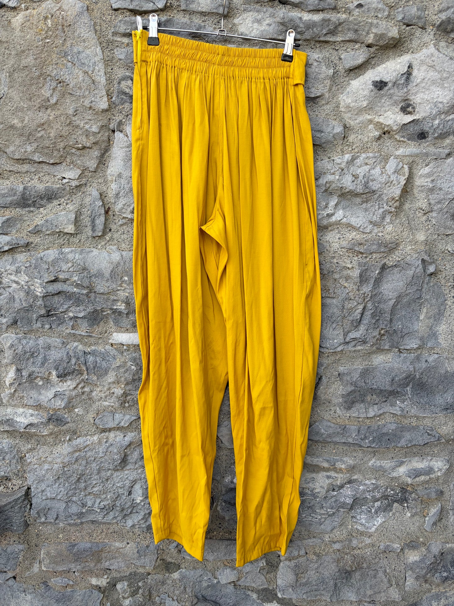 80s mustard pants uk 6-8