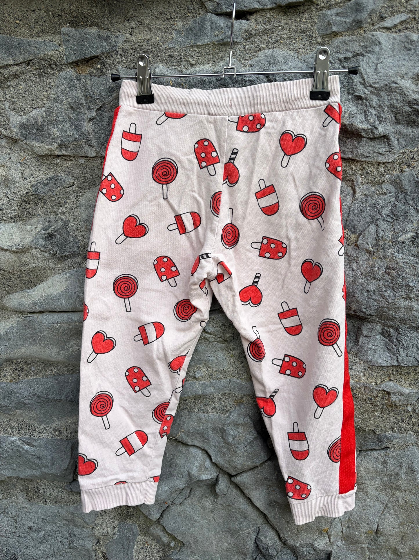PoP Lollipops grey sweat pants 3-4y (98-104cm)