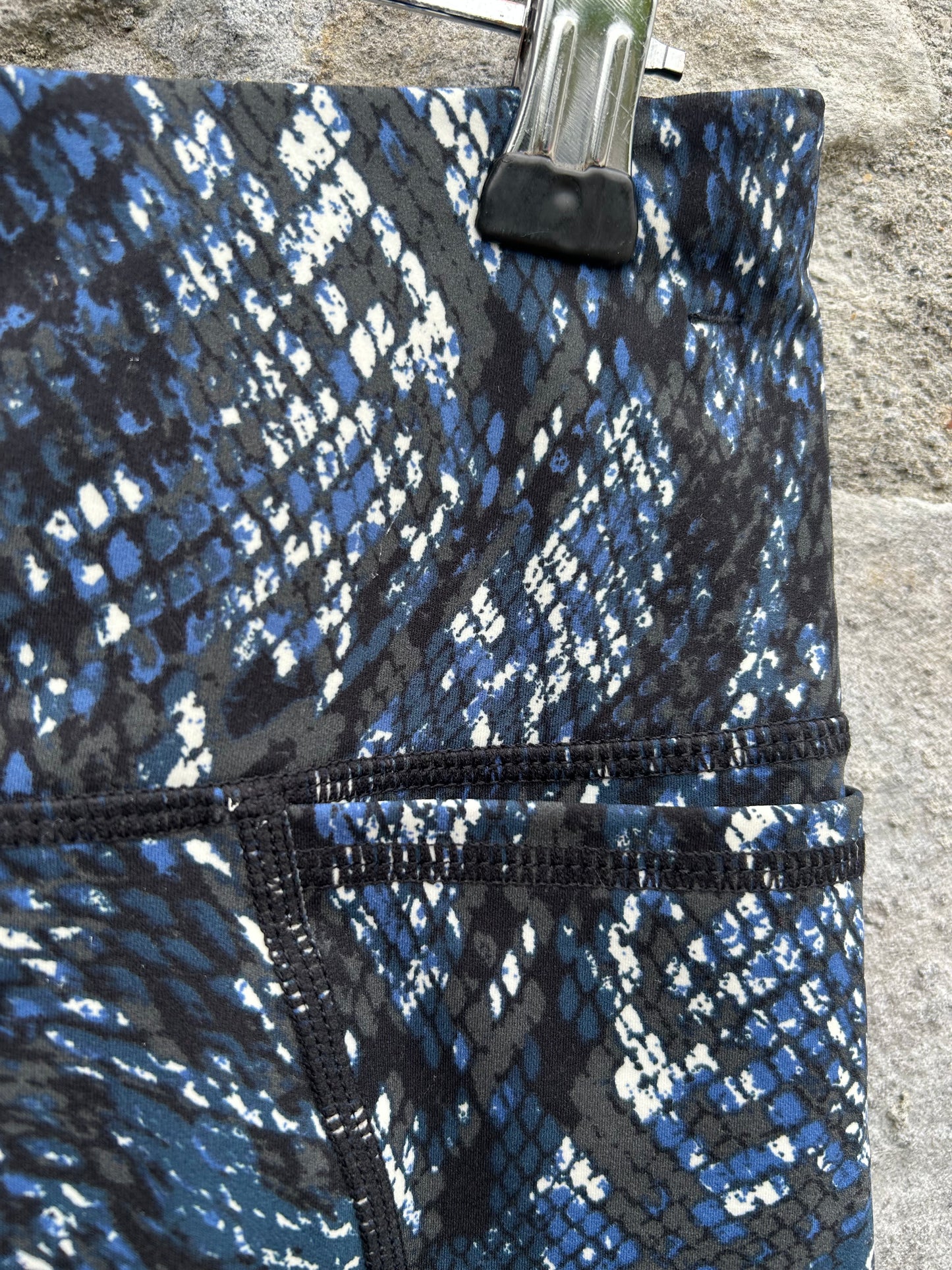 Sweaty BettyPower Leggings, Blue Snake uk 18