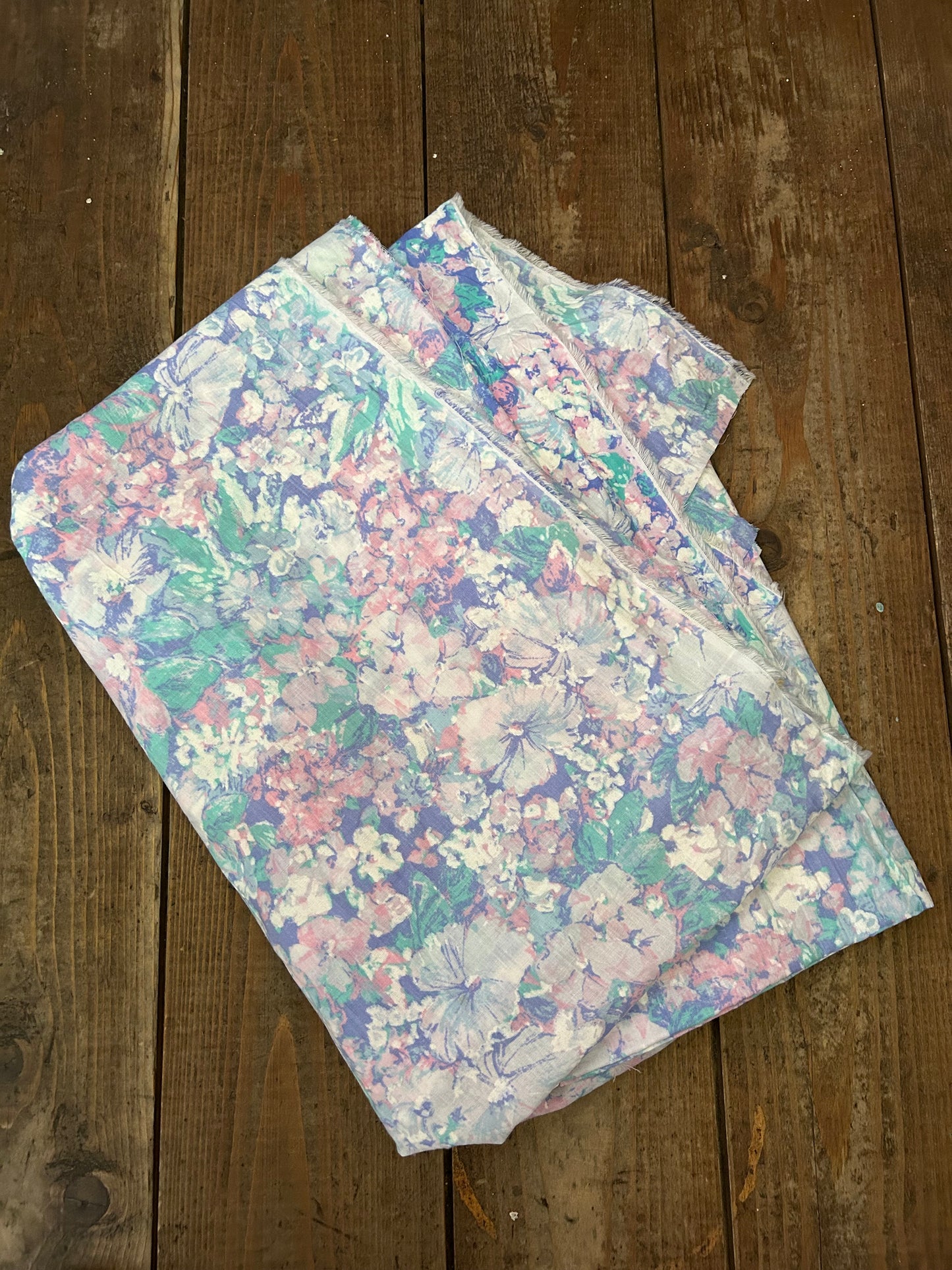 Vintage pastel fabric
