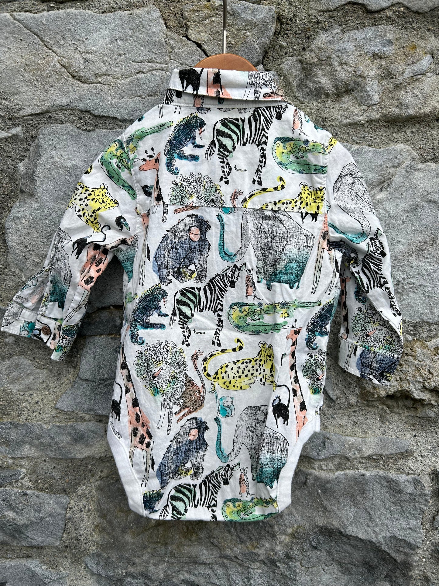 Wild animals vest 6-9m (68-74cm)