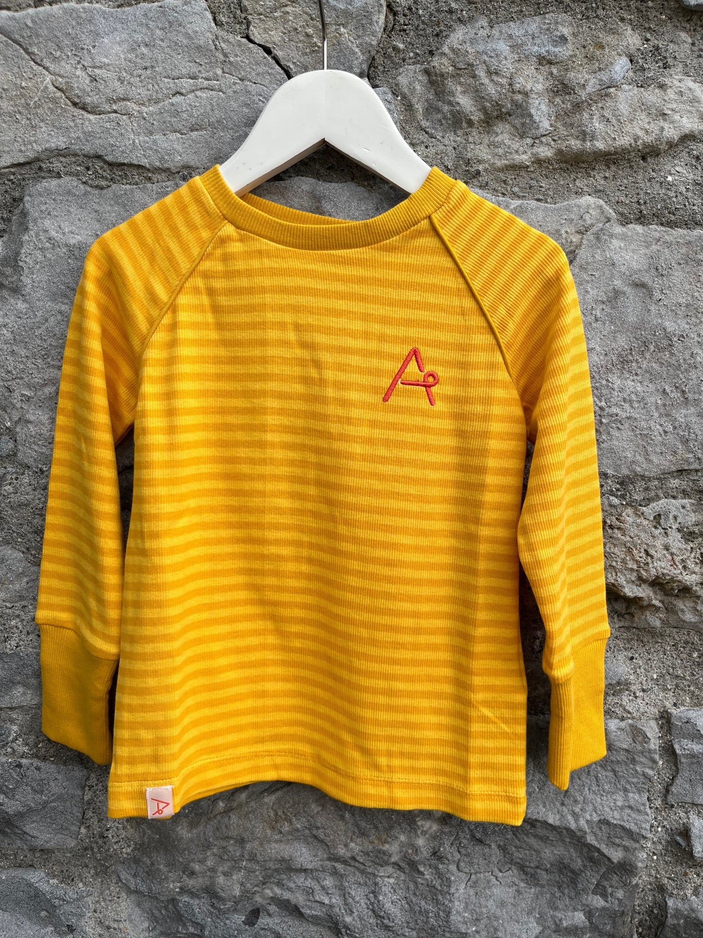 Small Stripes Daffodil top 3y (98cm)
