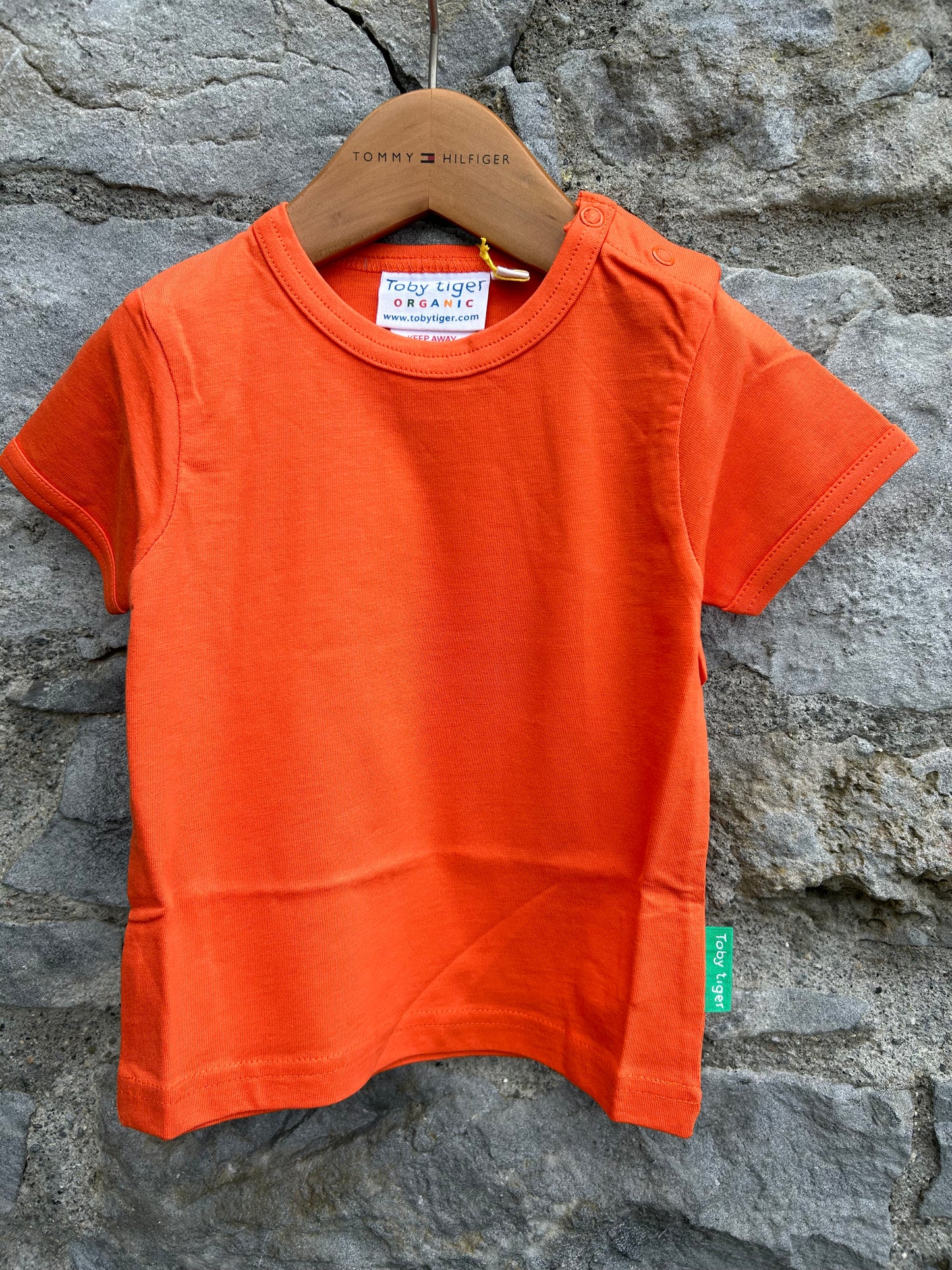 Orange T-shirt 6-12m (68-80cm)