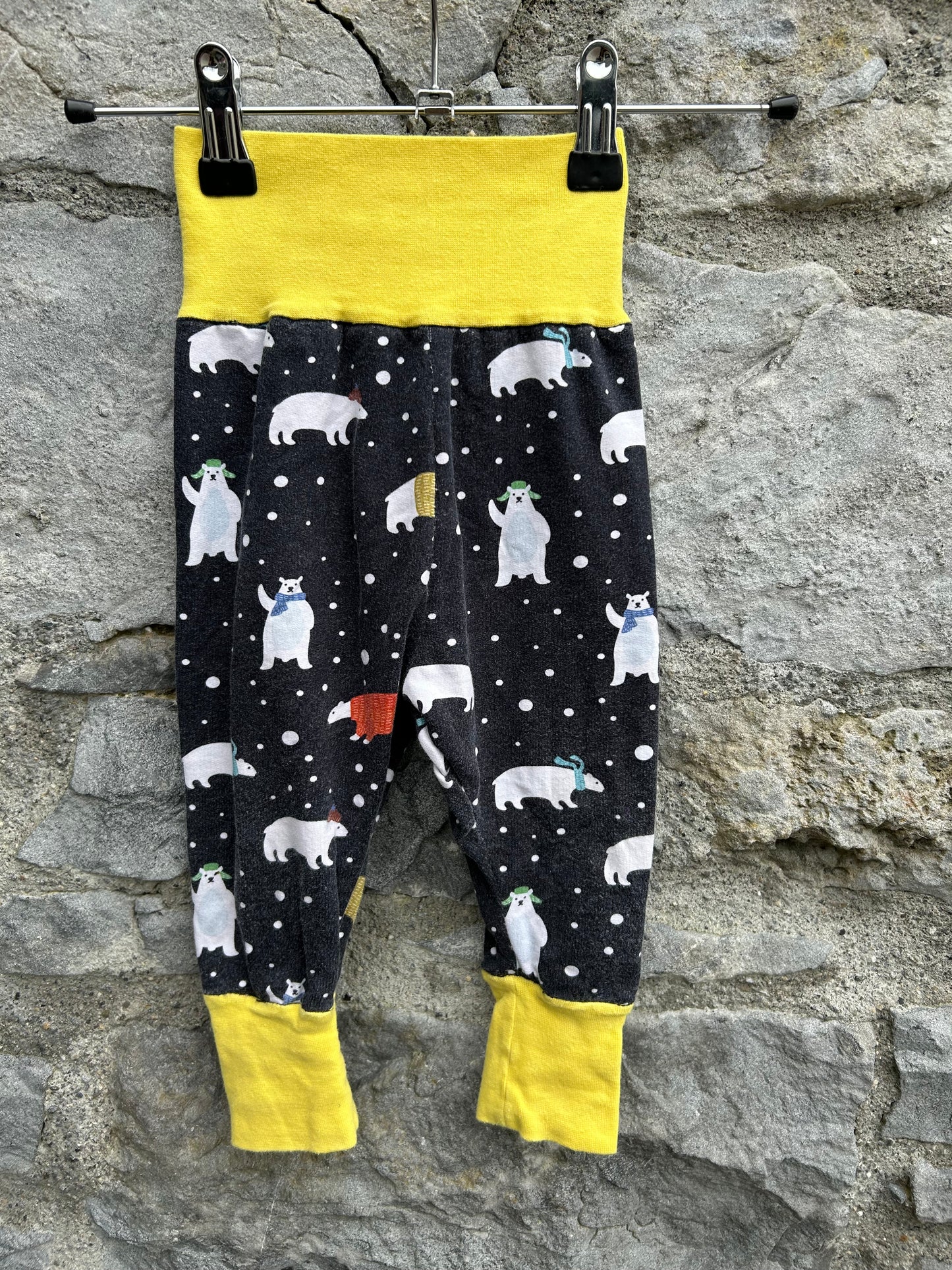 Bears charcoal rib pants 9m (74cm)