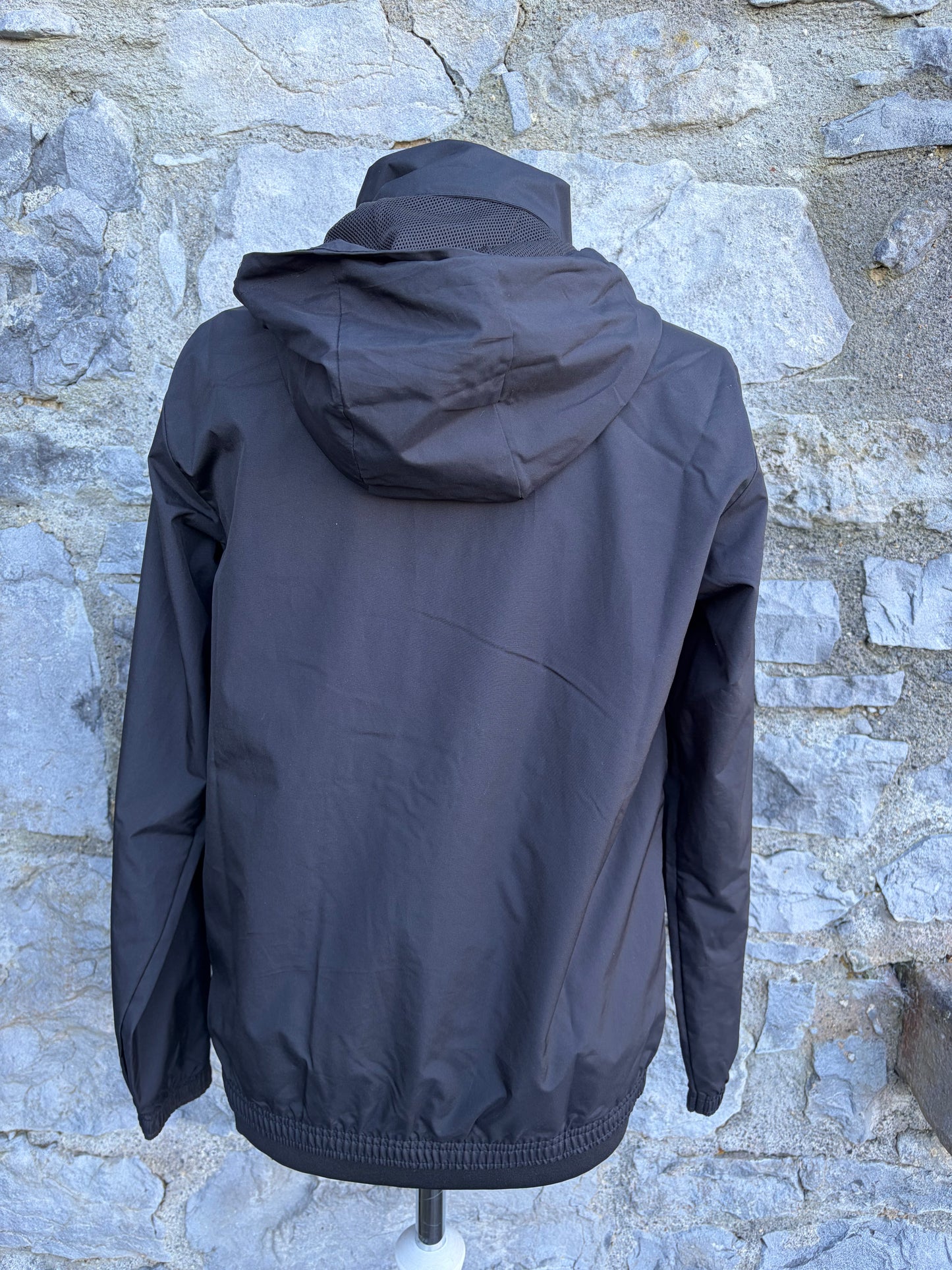 Team rise All Weather black Jacket 13-14y (158-164cm)