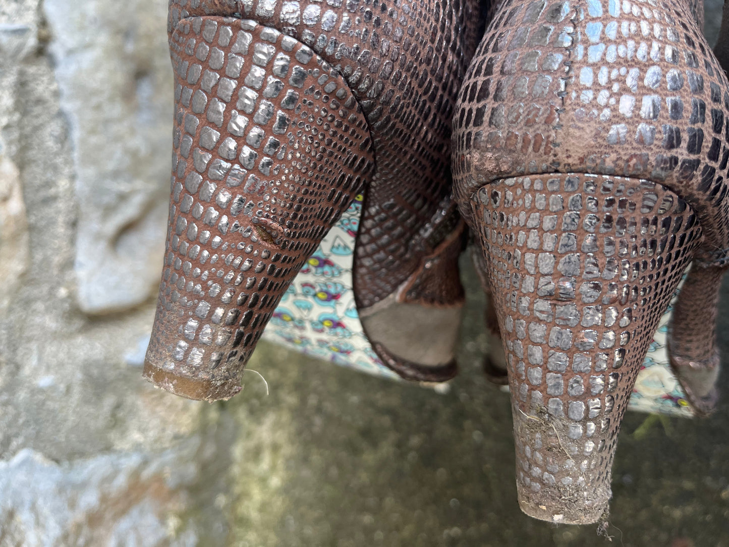 Cats brown boots uk 4 (eu 37)