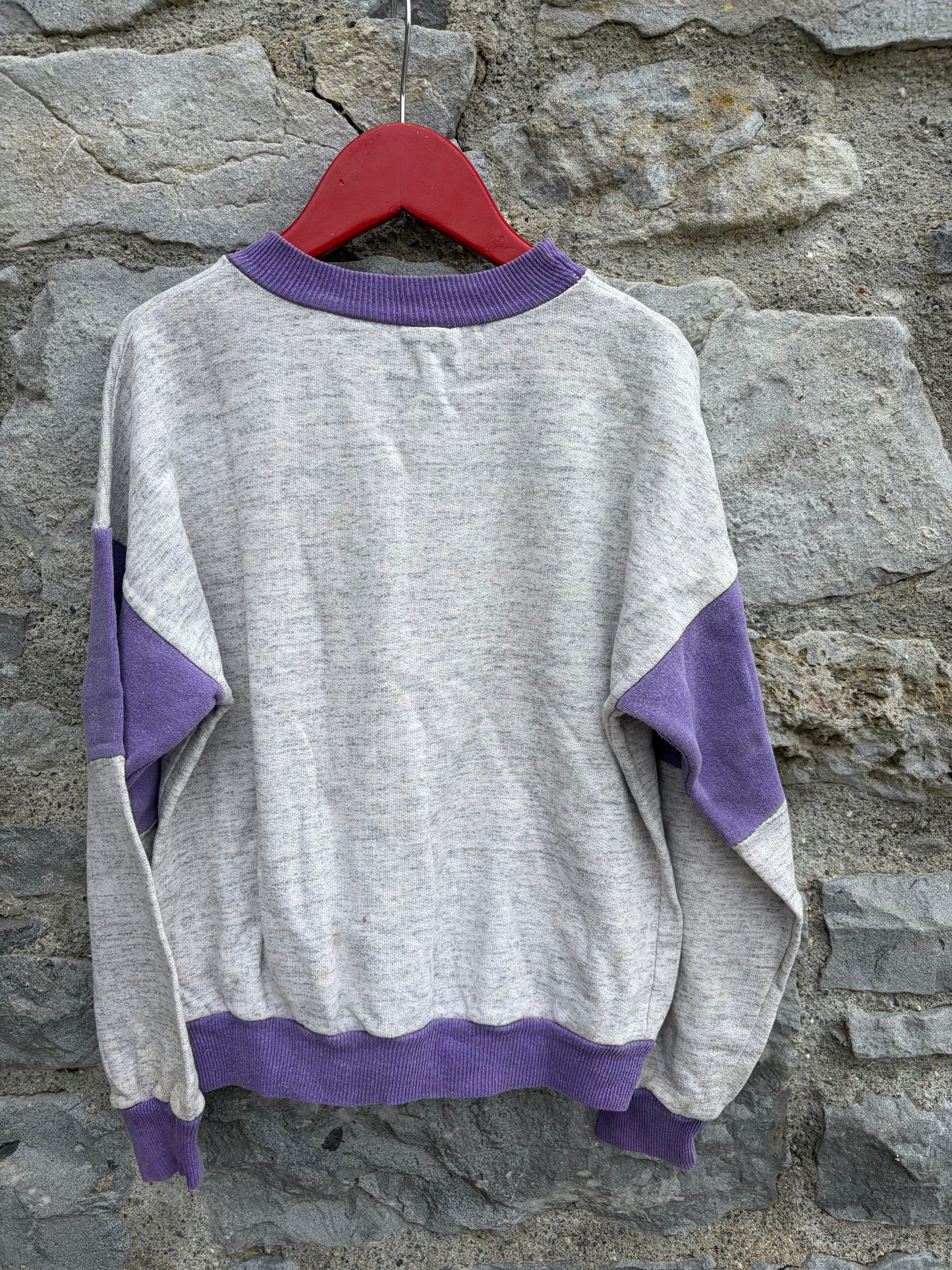 80s Minnie&Mickey grey sweatshirt 6-7y (116-122cm)