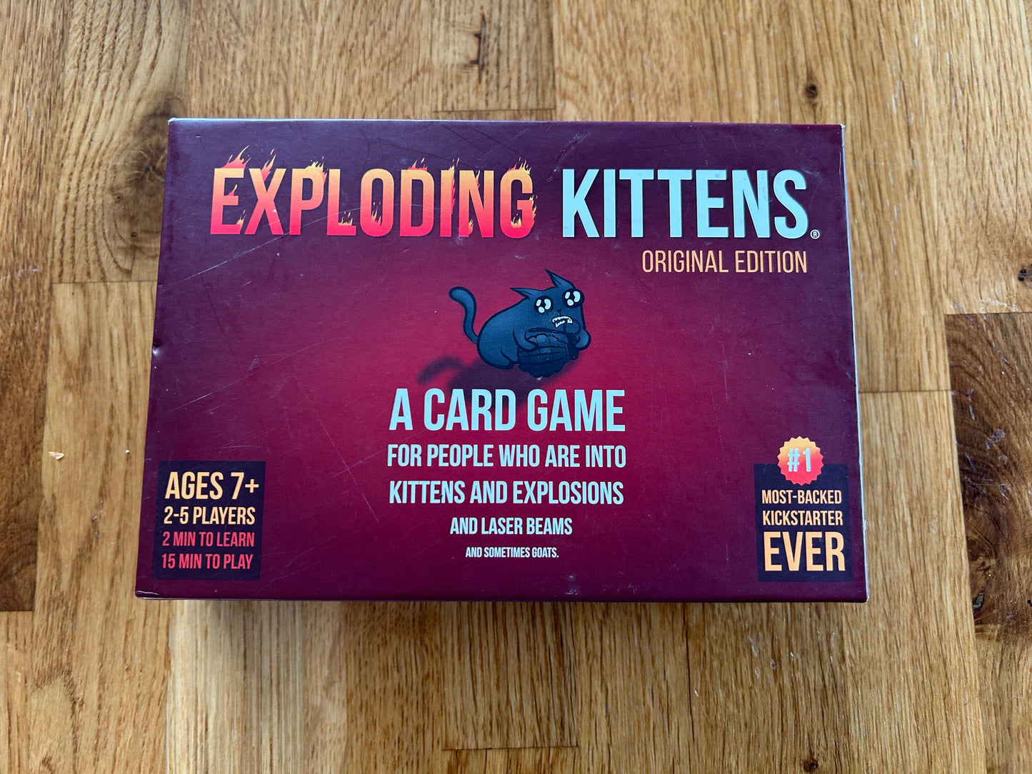 Exploding kittens original edition game