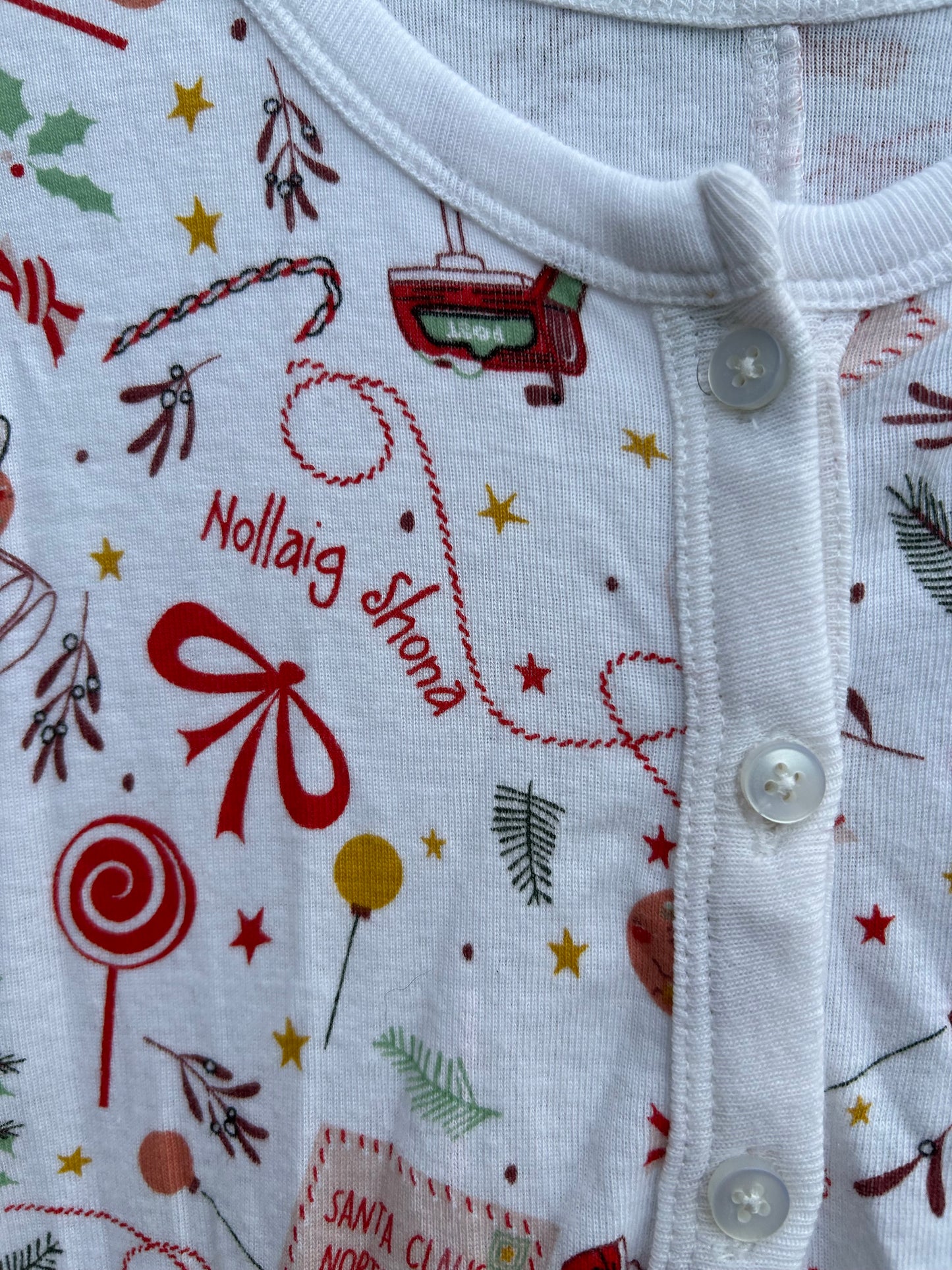 Christmas sweets onesie 5-6y (110-116cm)