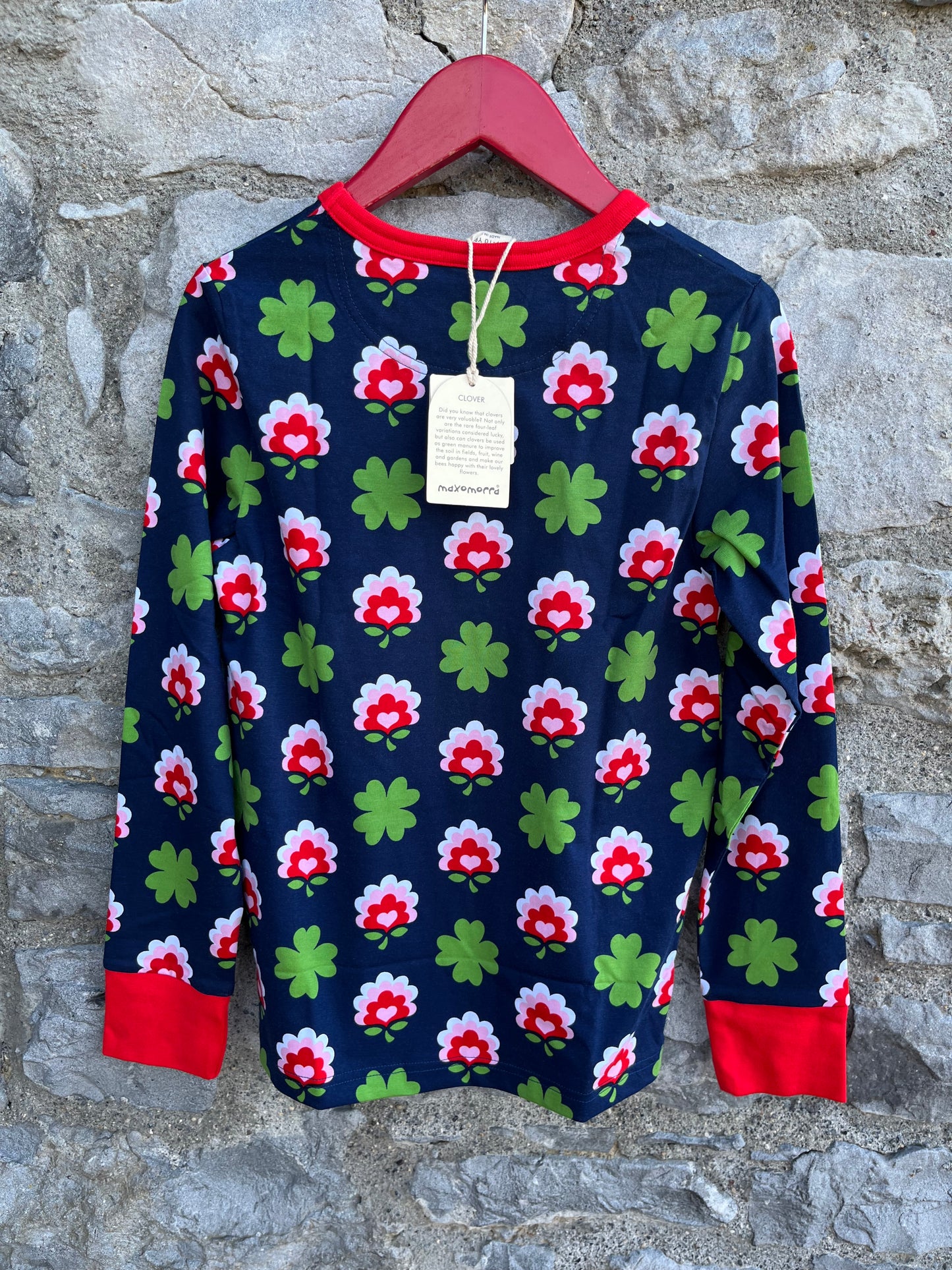 Clover navy top 9-10y (134-140cm)