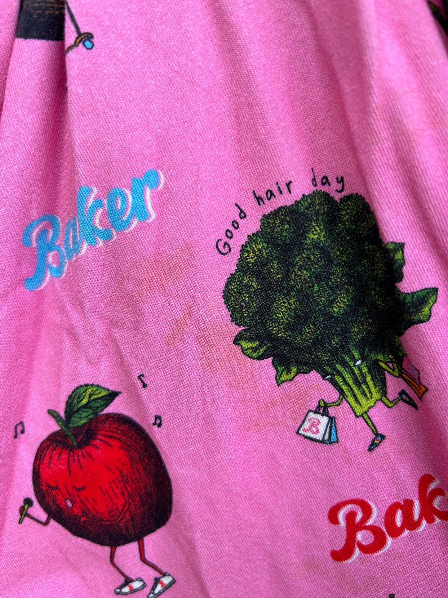 Veggie pink dress 6-9m (68-74cm)